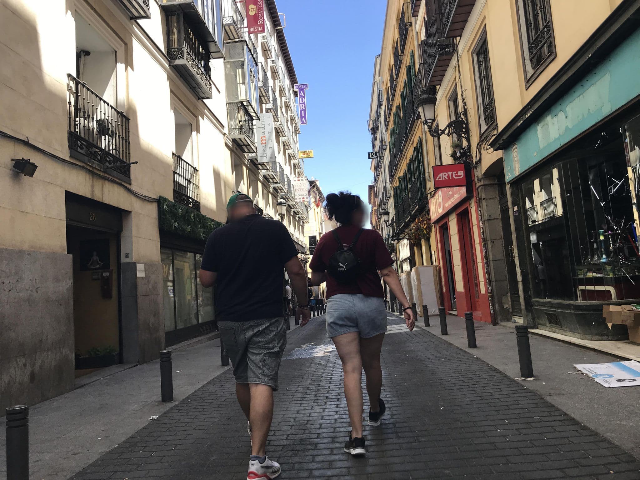 Street view near Blume Cruz Suites, Madrid — © miguel_andrade (CC BY-SA · Mapillary)