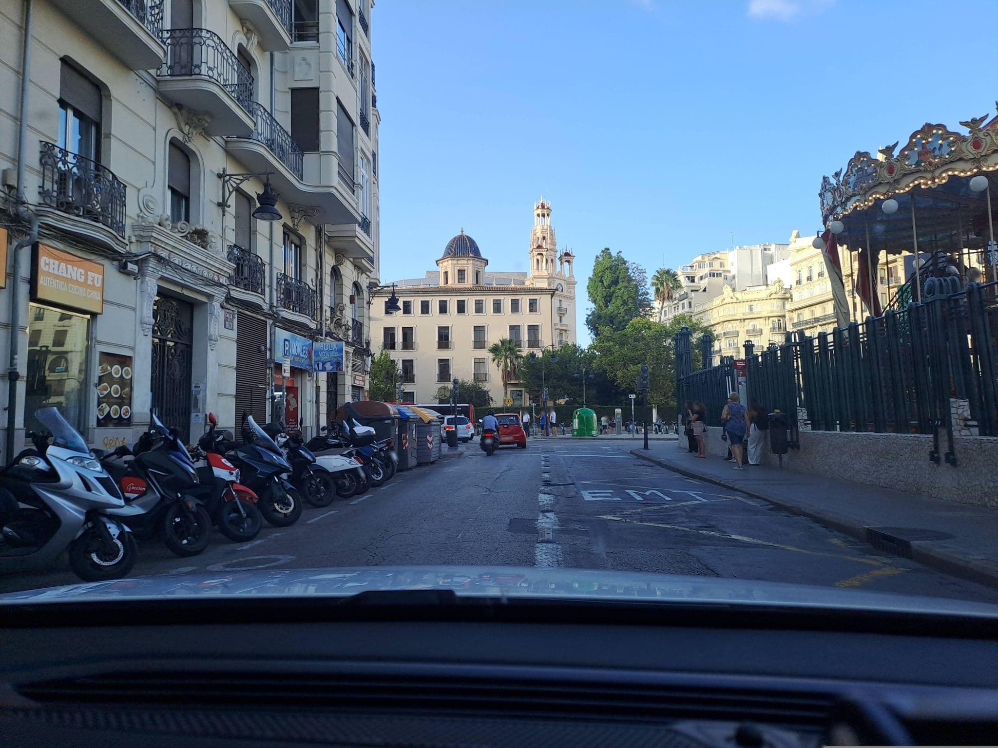 Street view near Casa de Raquel, Valencia