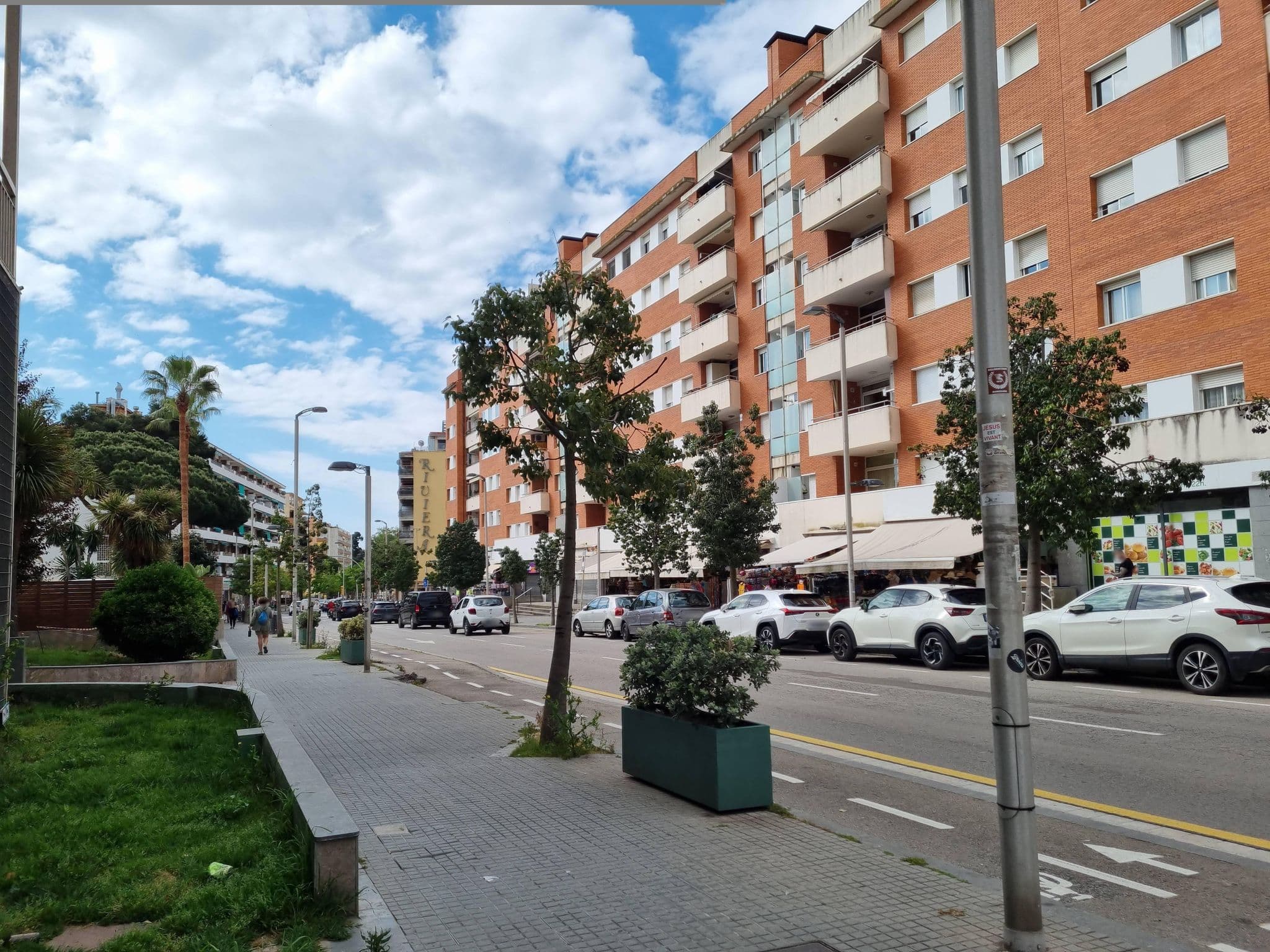Street view near Hotel Oasis Park, Lloret de Mar
