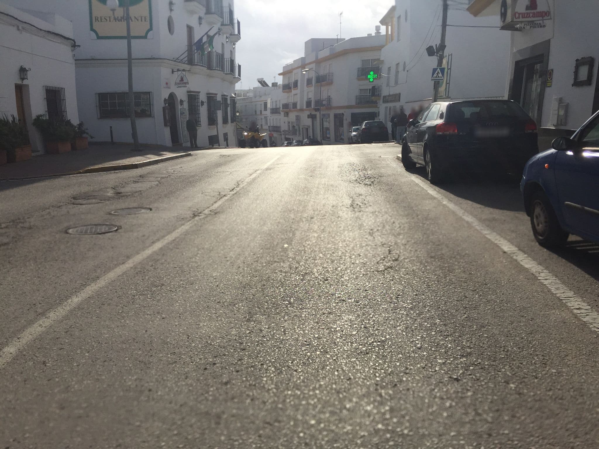 Street view near Pericón, Conil de la Frontera — © flidolin (CC BY-SA · Mapillary)
