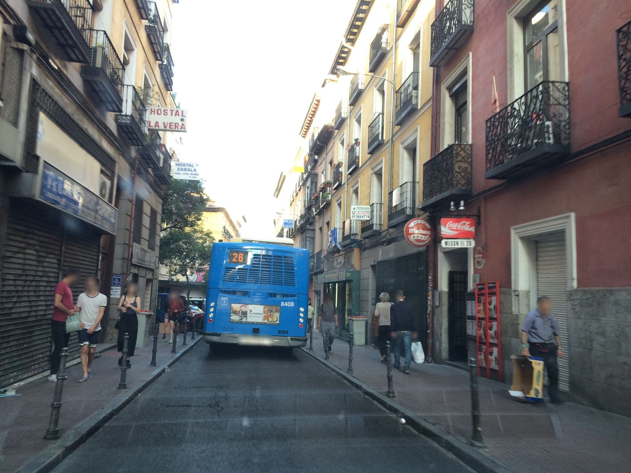 Street view near La Vera, Embajadores — © radnaj (CC BY-SA · Mapillary)