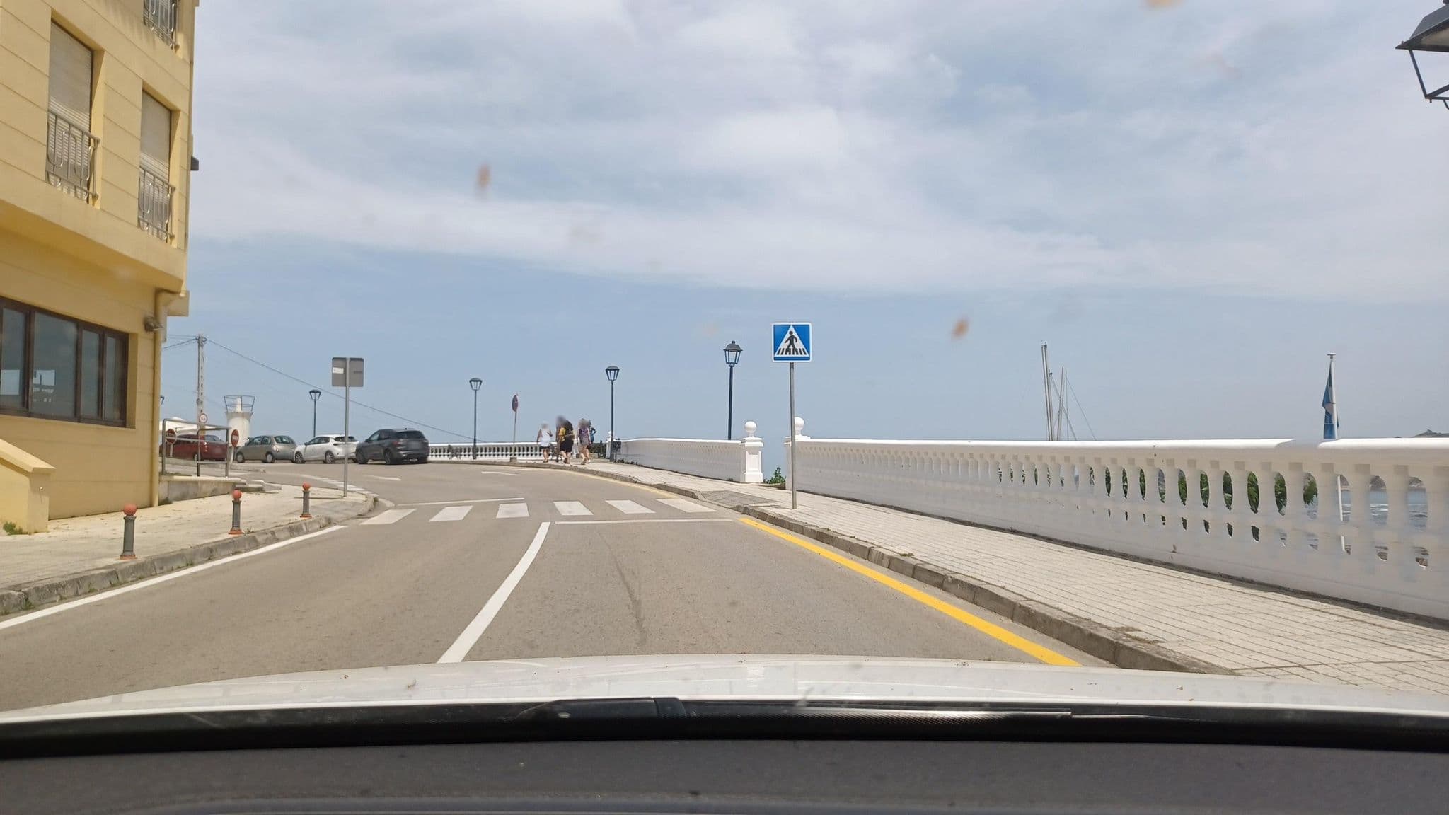 Street view near Pensión Vega de Pas, San Vicente de la Barquera — © normanm (CC BY-SA · Mapillary)