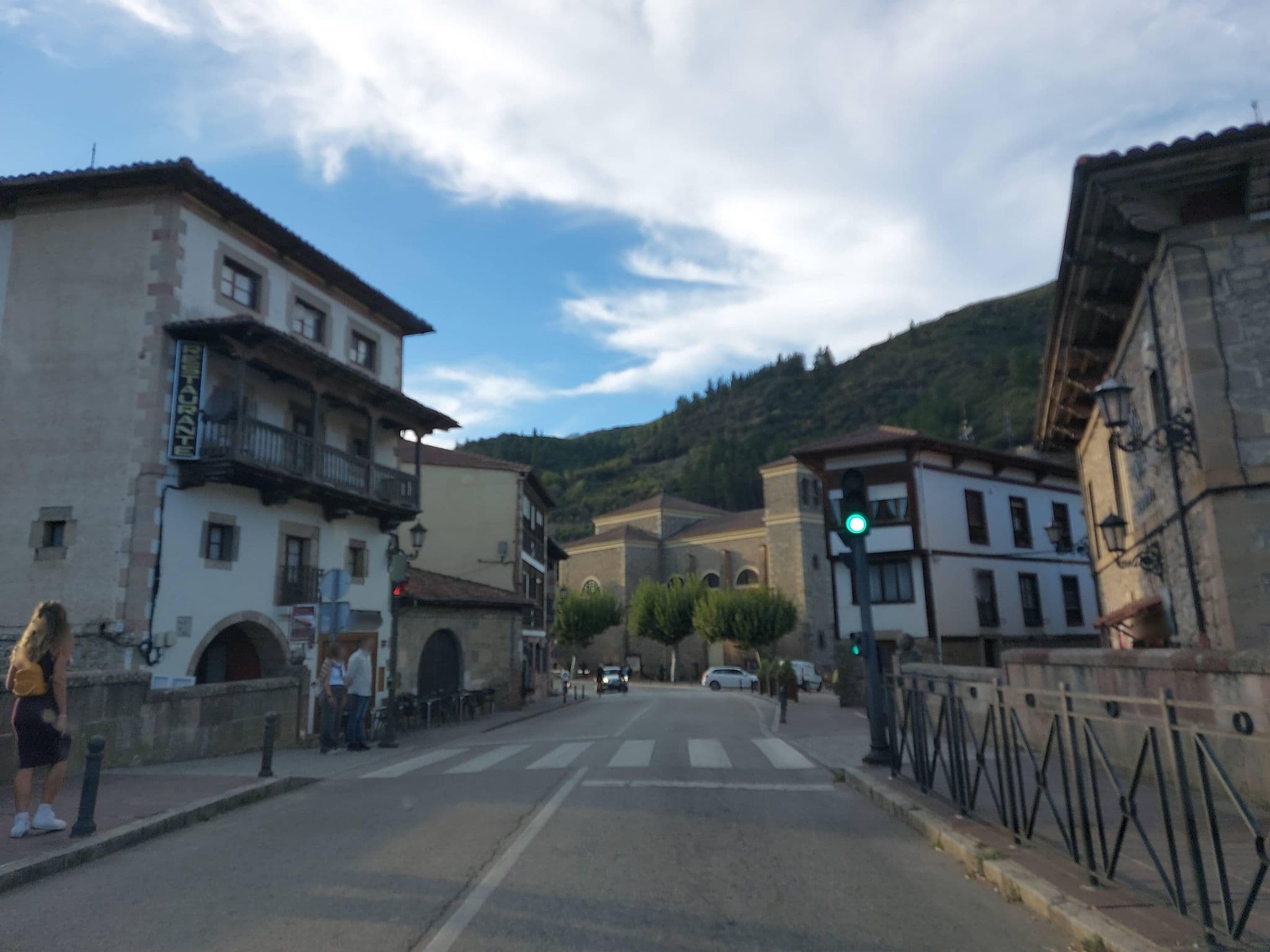 Street view near La Casa del Capitán, Potes