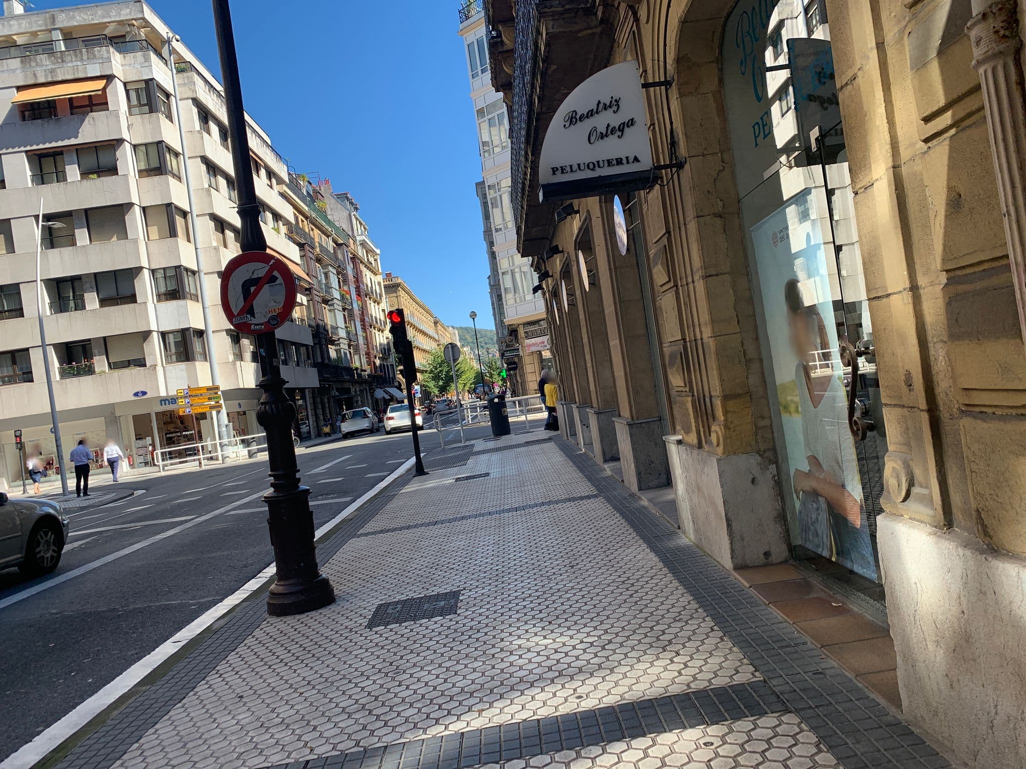 Street view near A Room in the City, Donostia / San Sebastián