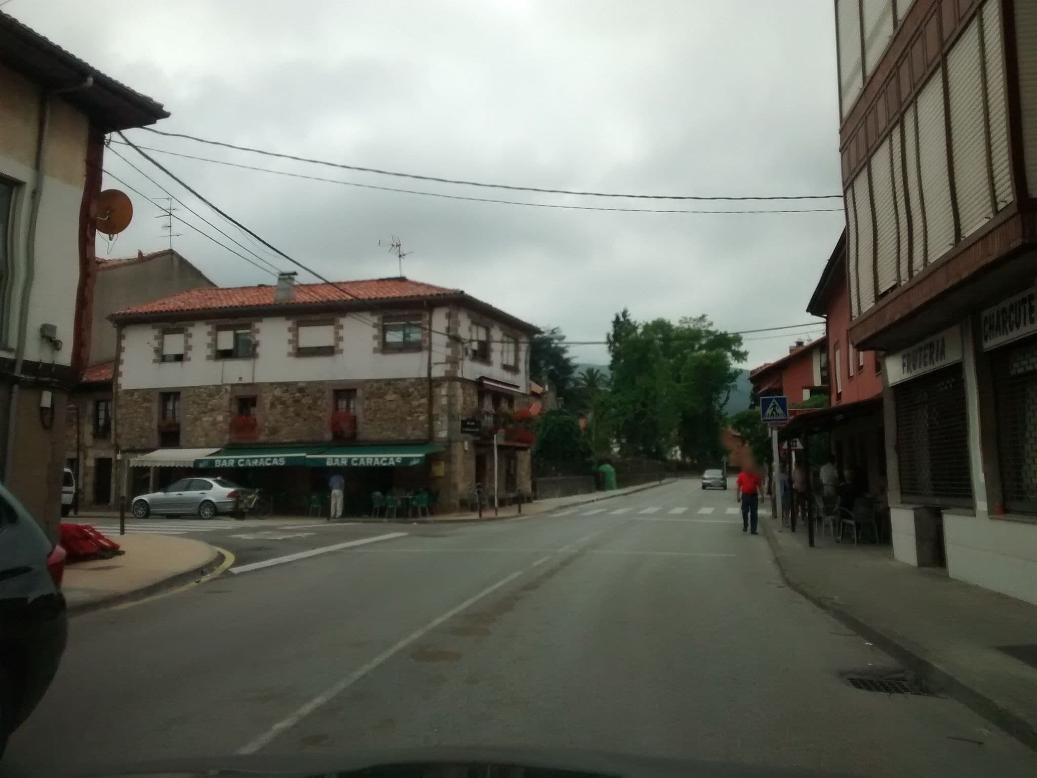 Street view near Pensión Gades, Cabezón de la Sal — © egofer (CC BY-SA · Mapillary)