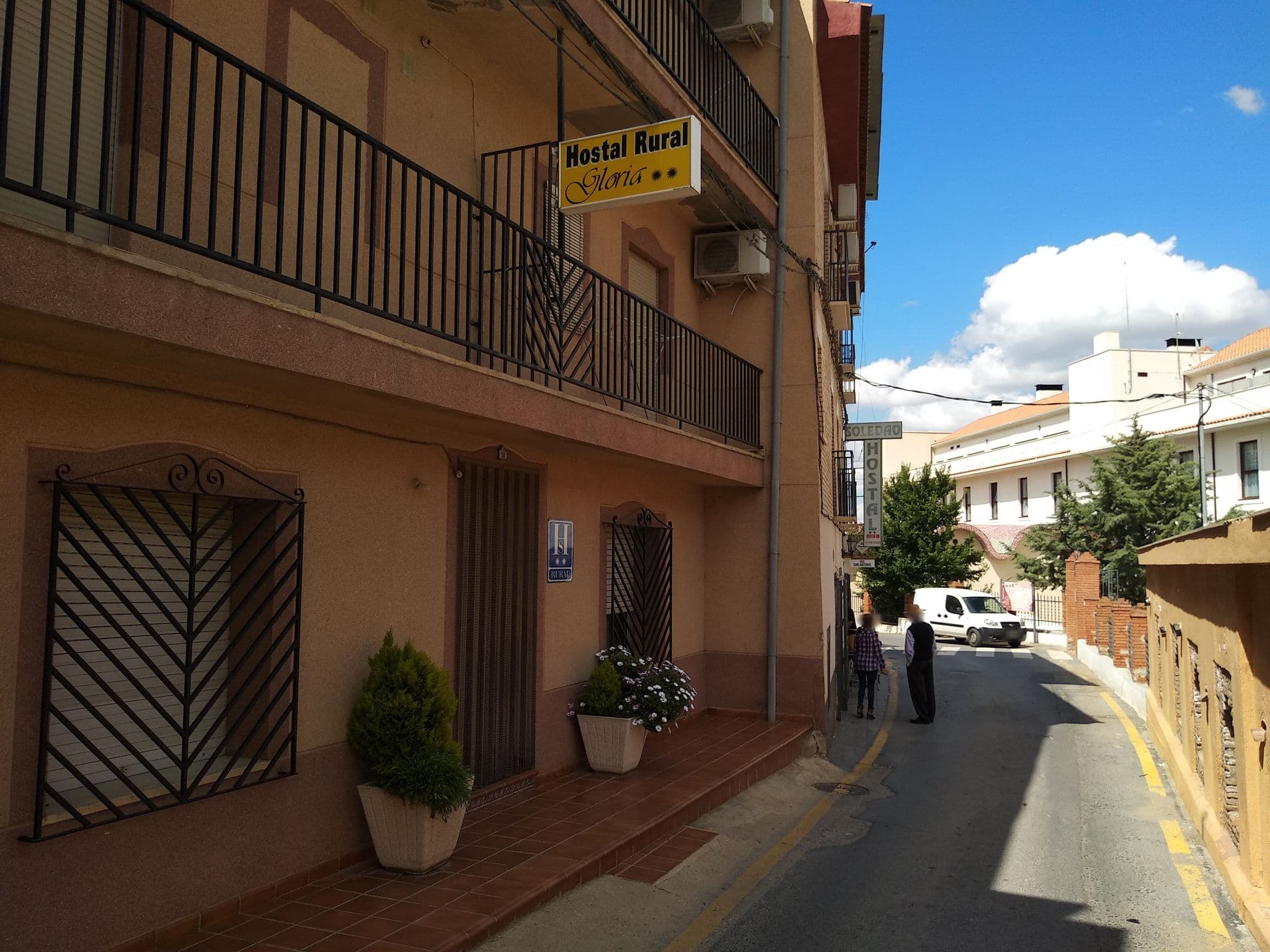 Street view near Hostal Rural Gloria, Purullena — © danics (CC BY-SA · Mapillary)
