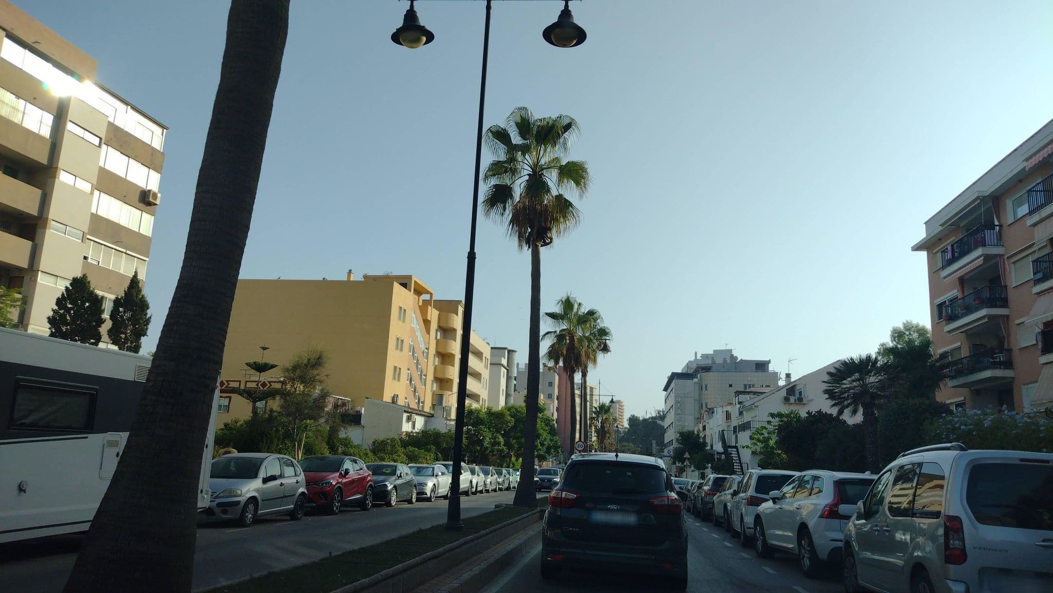 Street view near Palacio del Mediterráneos, Benalmádena — © thetornado76 (CC BY-SA · Mapillary)