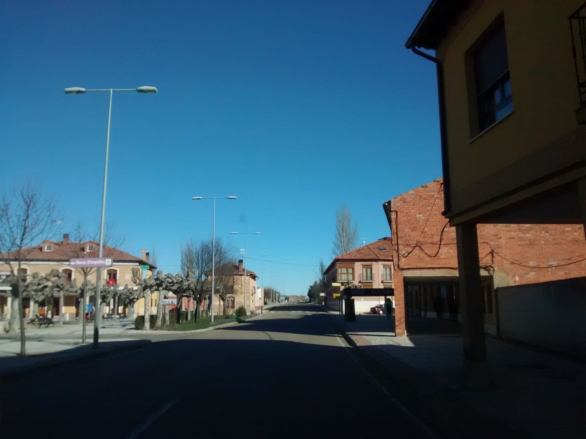Street view near Luz de Frómista, Astudillo — © egofer (CC BY-SA · Mapillary)