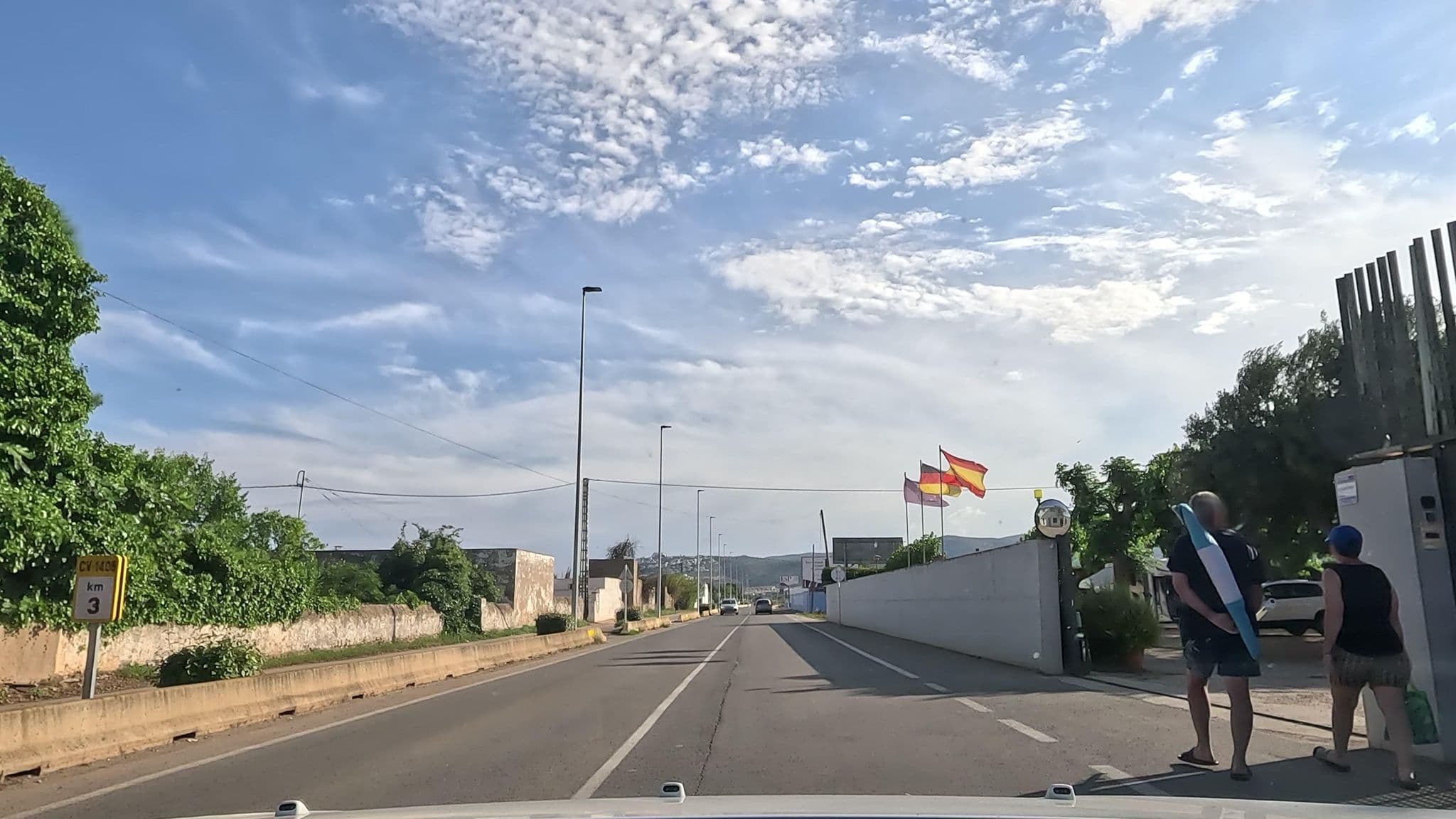 Street view near Camping Vizmar, Benicarló — © ildecoco (CC BY-SA · Mapillary)