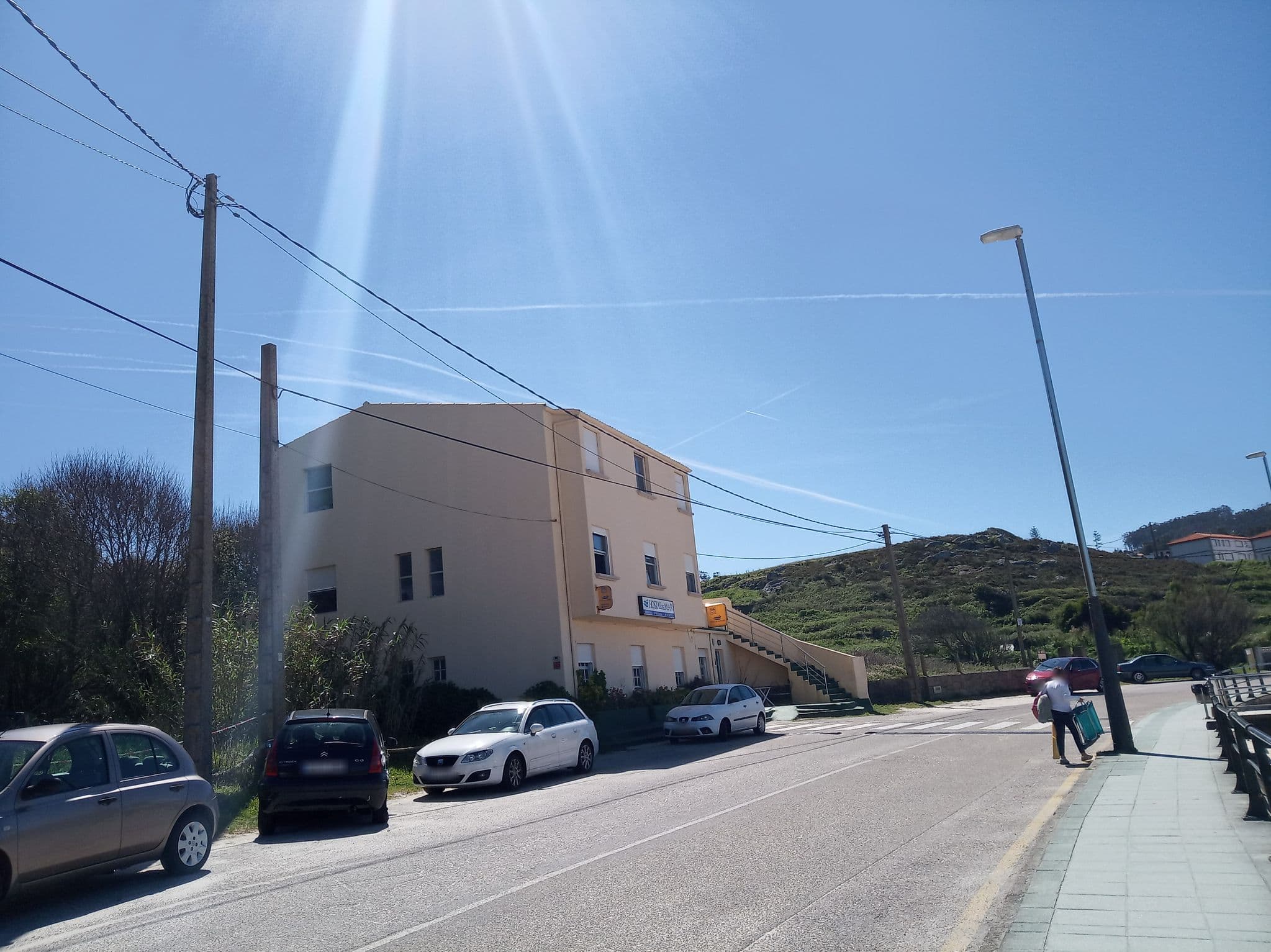 Street view near Hostal del Mar, O Rosal — © sandruskismart (CC BY-SA · Mapillary)