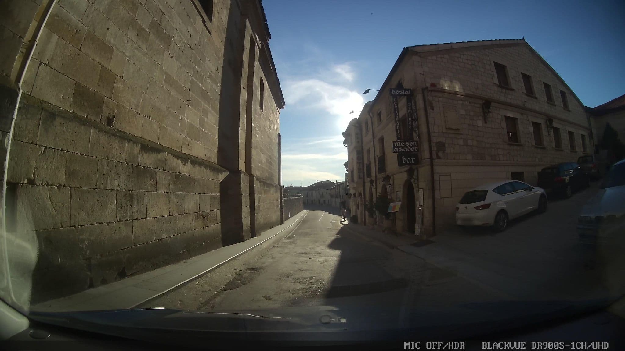 Street view near Santo Domingo de Silos, Salas de los Infantes — © sanchi (CC BY-SA · Mapillary)