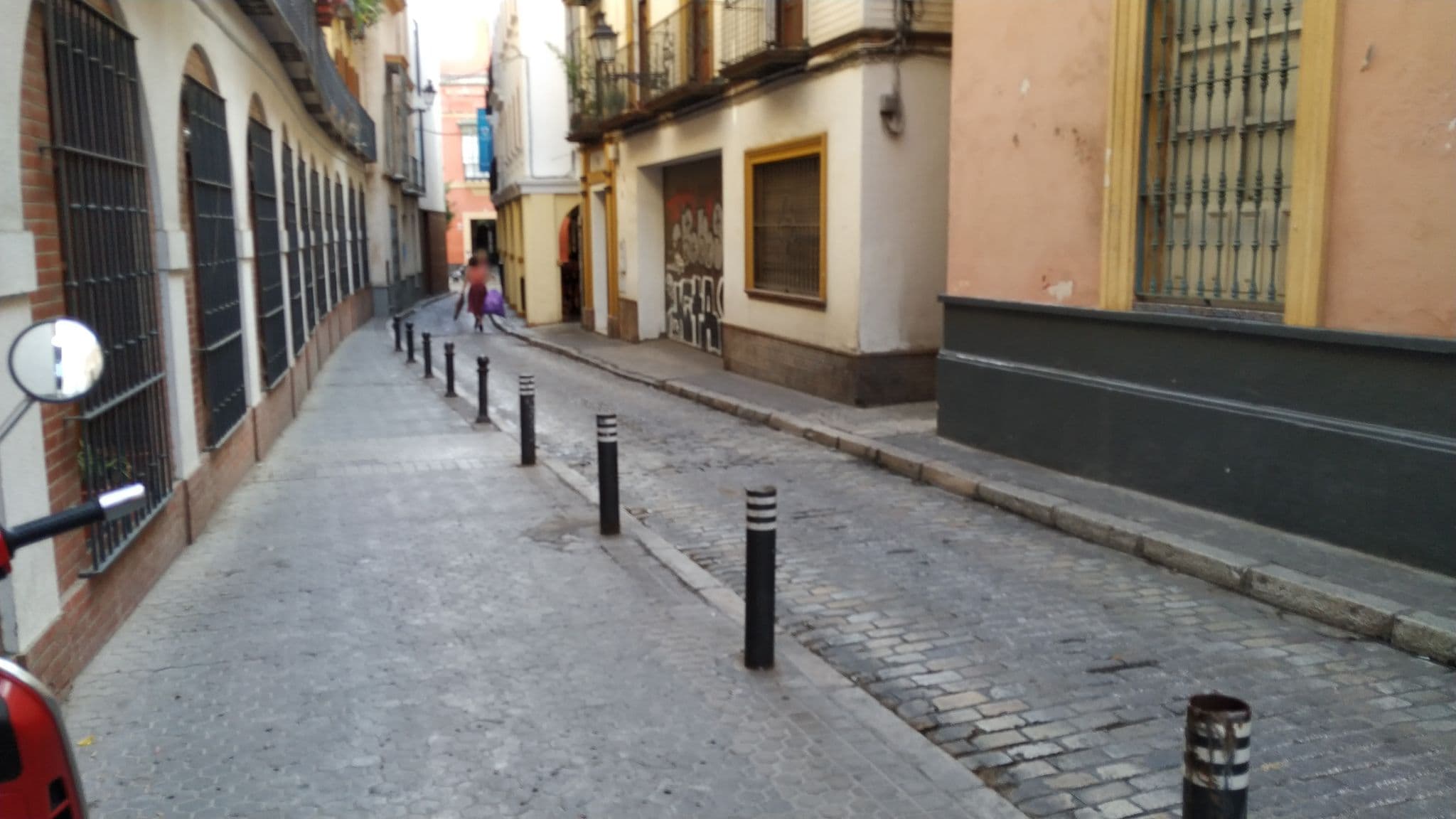 Street view near Hostal Fabiola, Sevilla