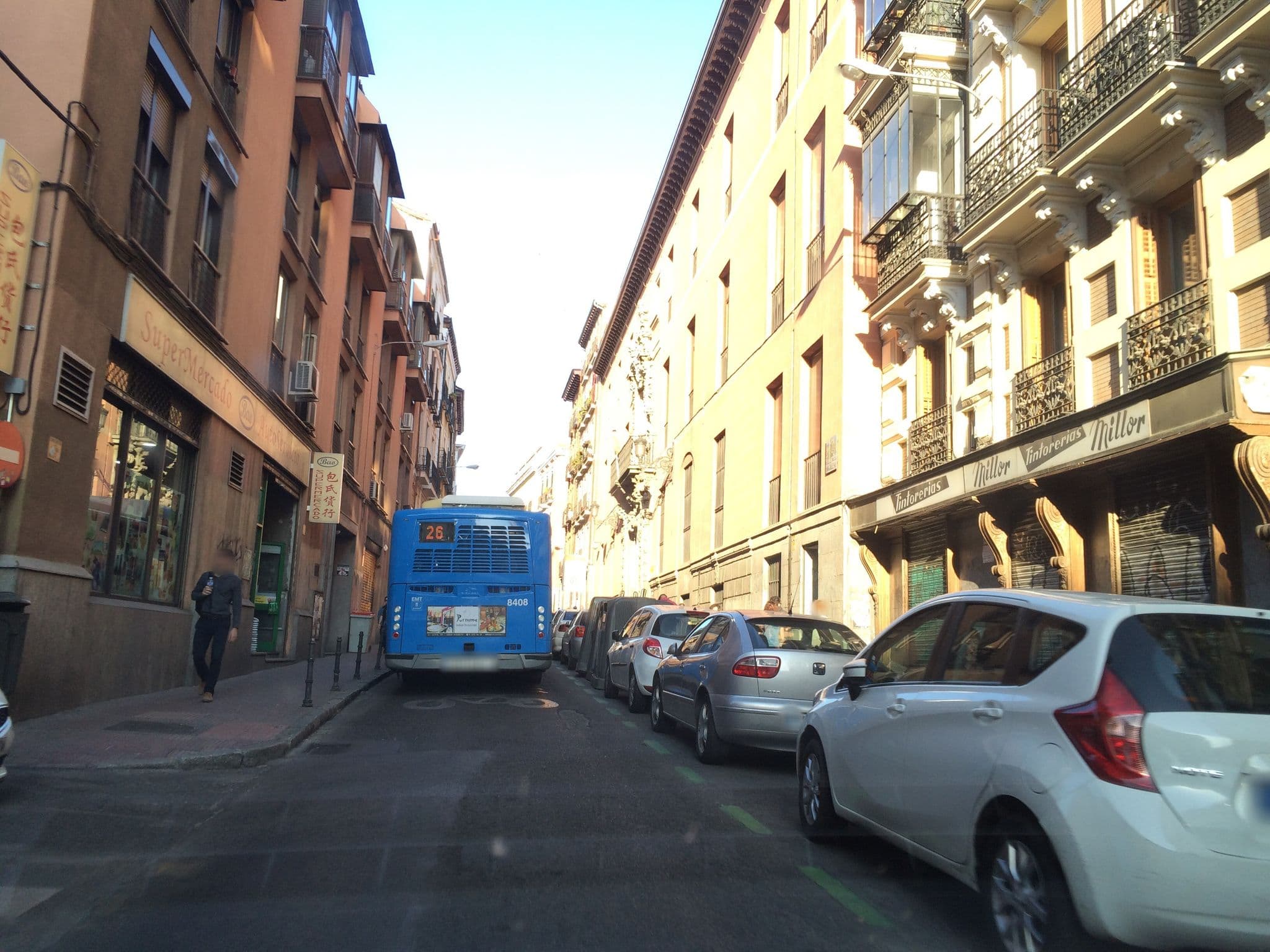Street view near Hostal-R Graciela, Embajadores — © radnaj (CC BY-SA · Mapillary)