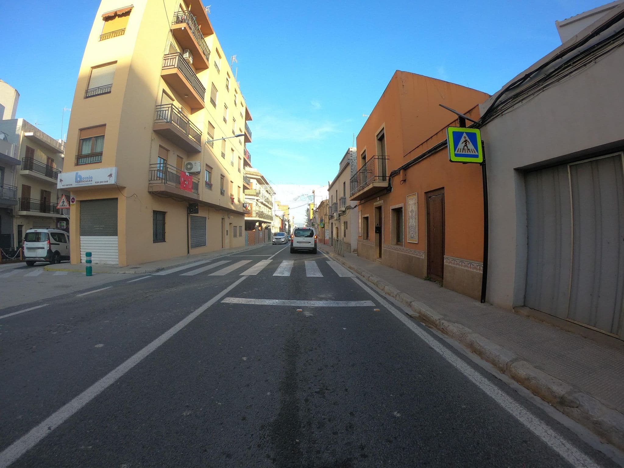 Street view near Hotel La Fonda María, Benissa — © joostjakob (CC BY-SA · Mapillary)