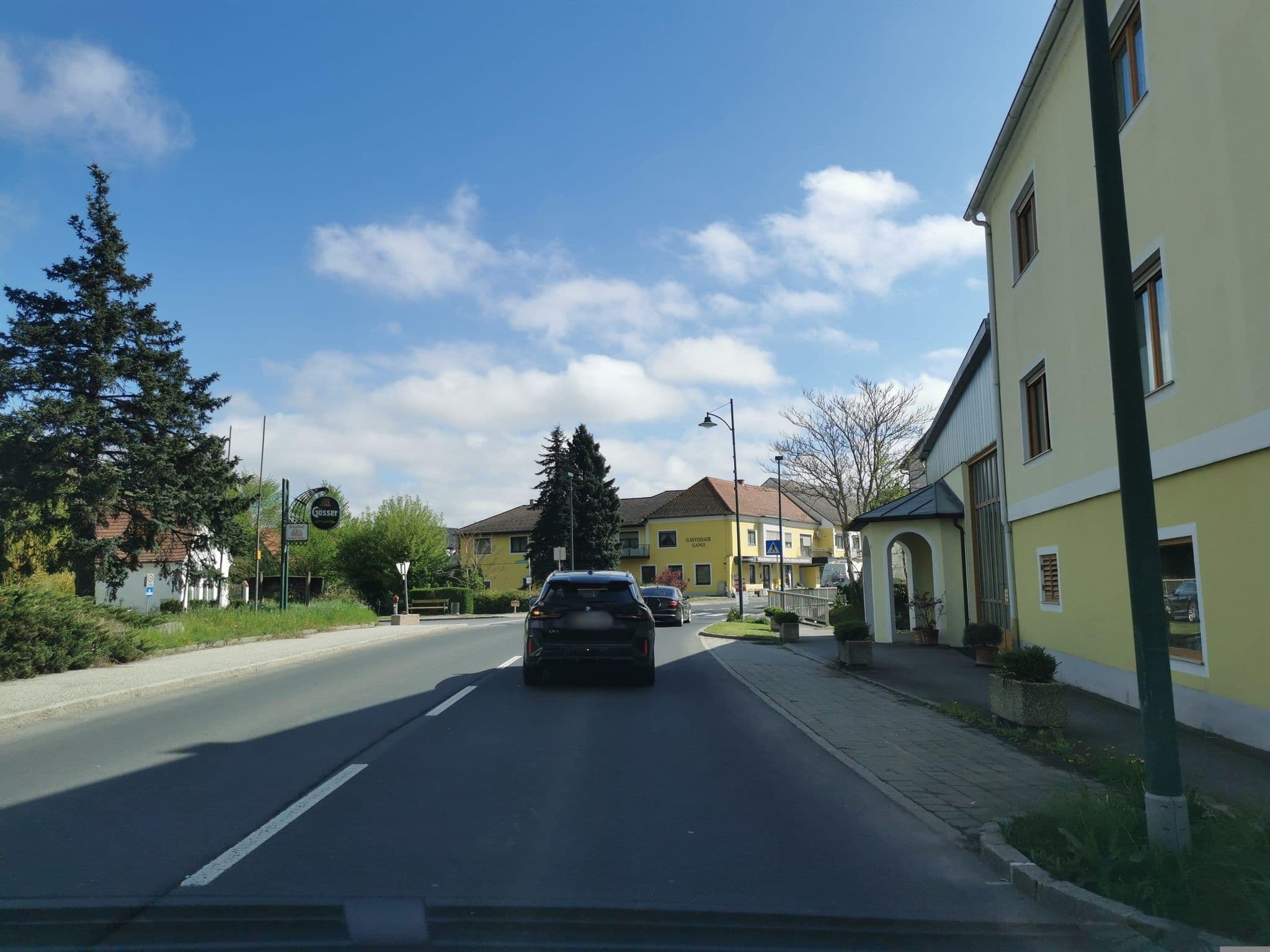 Street view near Gasthof Gerlinde Gibiser, Güssing — © hlfan (CC BY-SA · Mapillary)