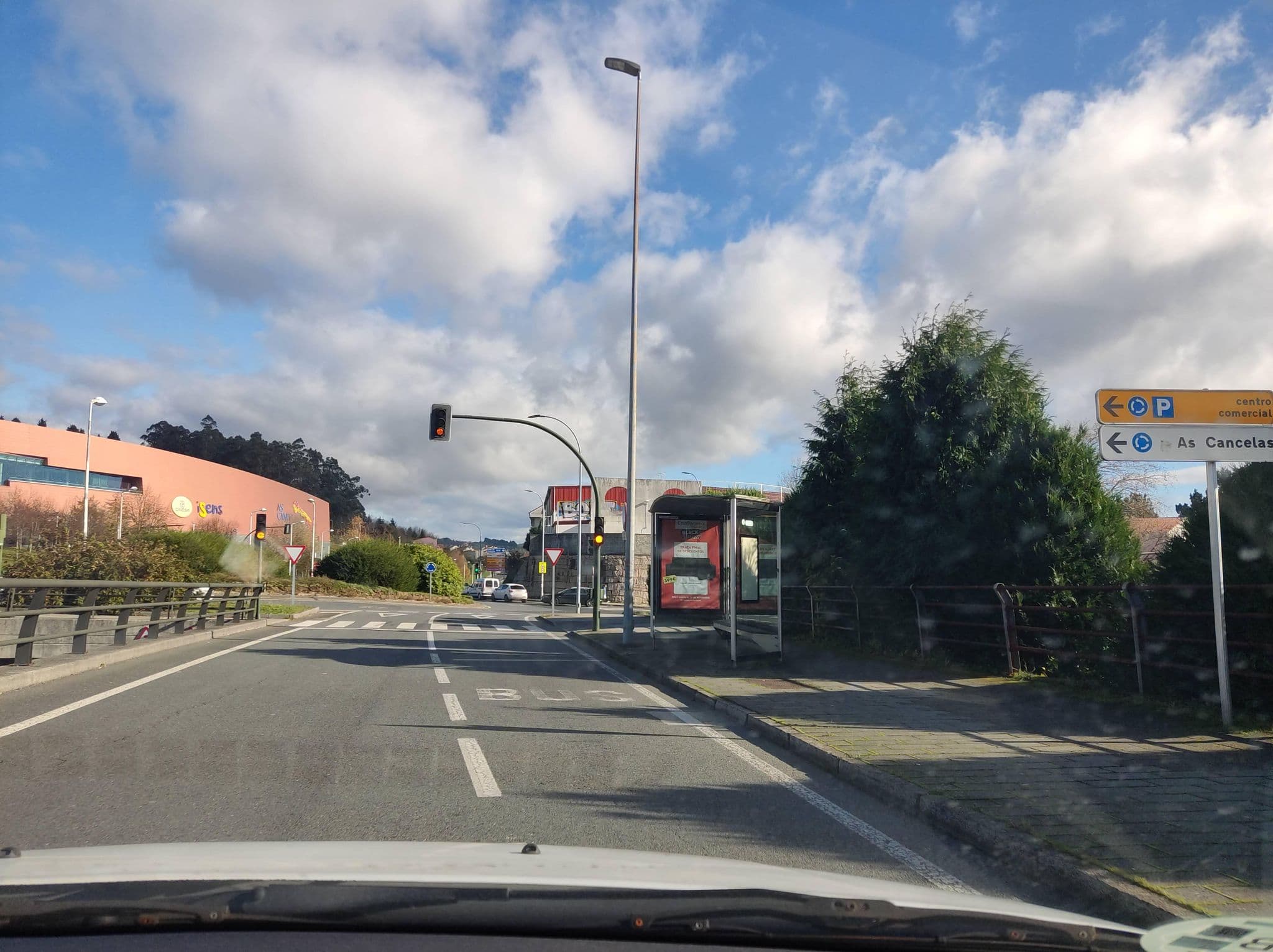 Street view near Hotel Capital de Galicia, Santiago de Compostela