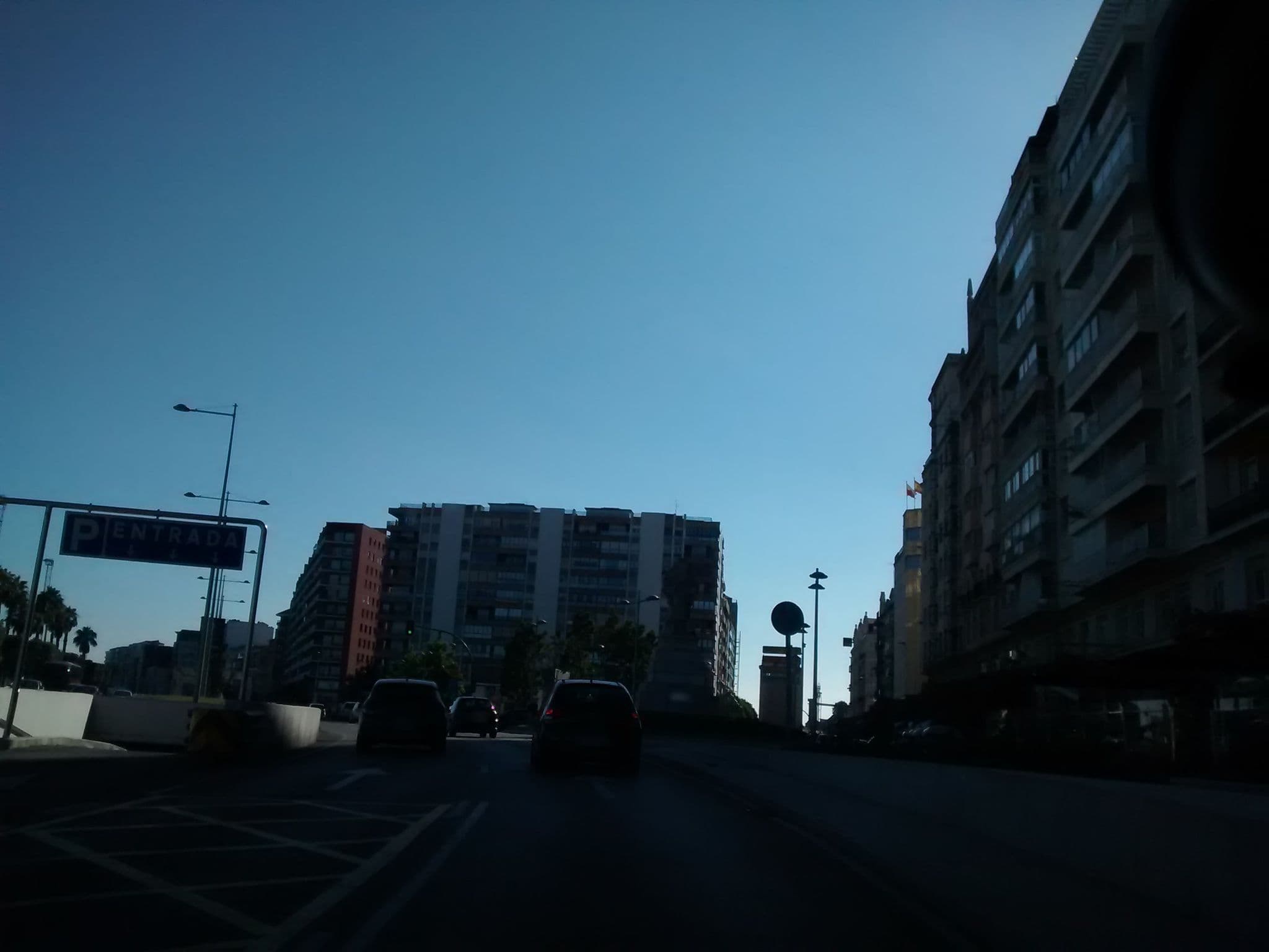 Street view near Hotel Bahia, Santander