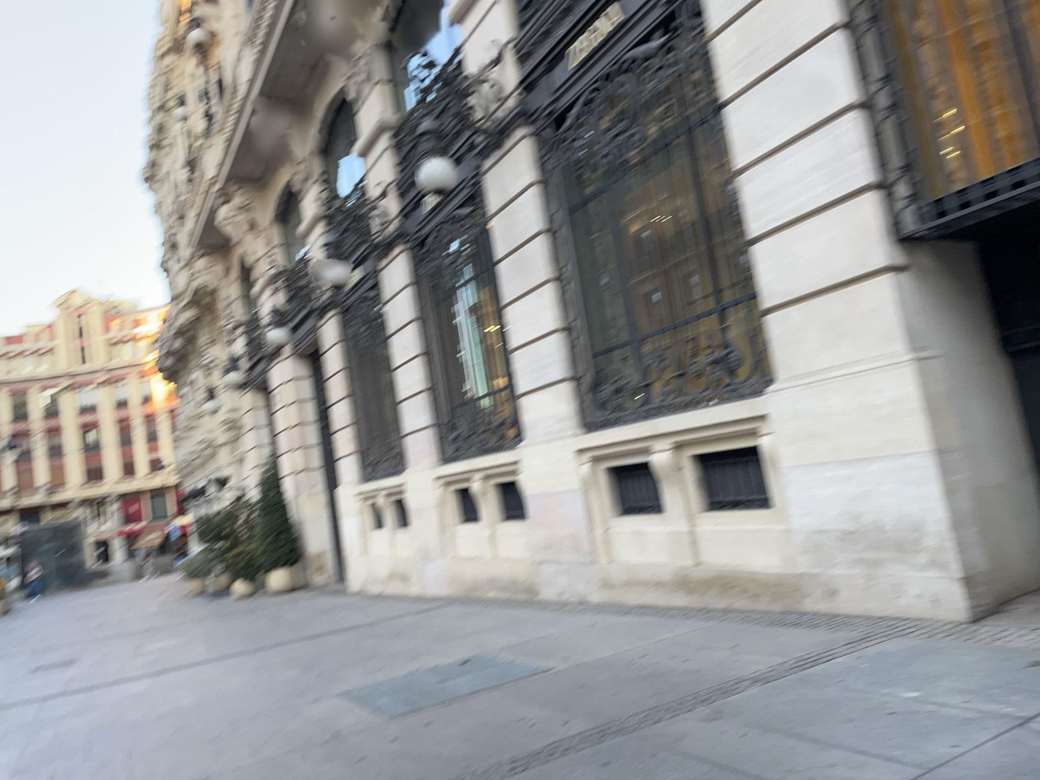 Street view near Four Seasons Hotel and Private Residences Madrid, Madrid — © seraq (CC BY-SA · Mapillary)