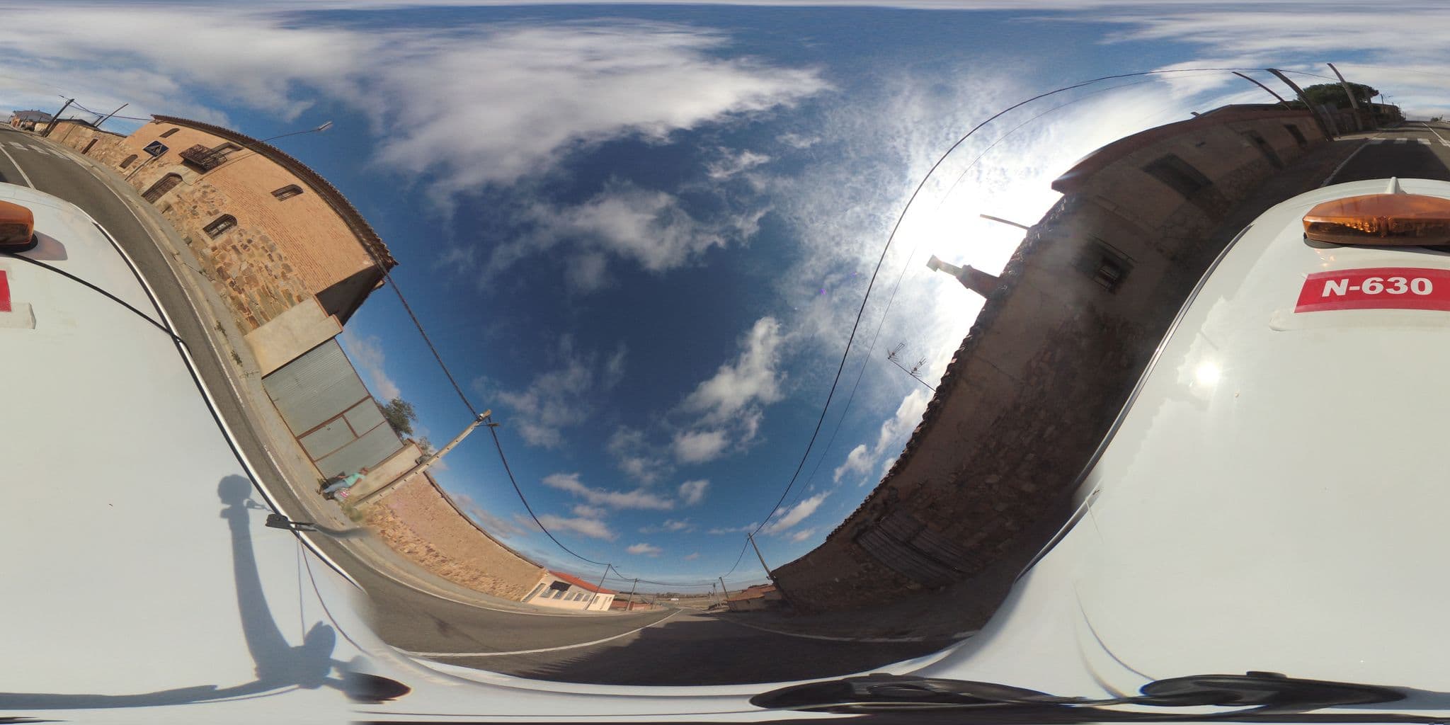 Street view near Albergue de peregrinos Vía de la Plata (Refugio Municipal), Coreses — © mroucher (CC BY-SA · Mapillary)