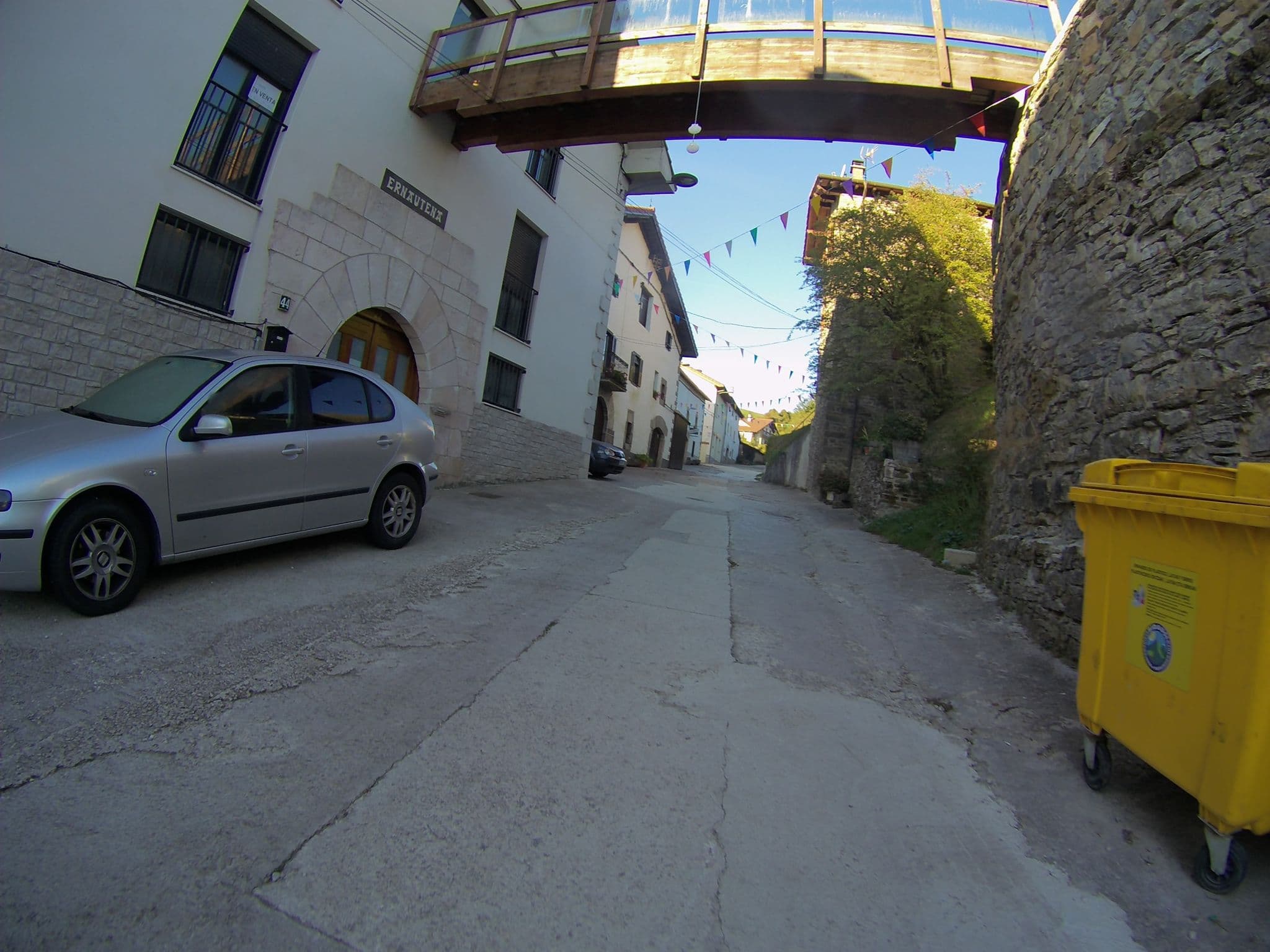 Street view near Etxeberria I & II, Huarte — © camperxr (CC BY-SA · Mapillary)