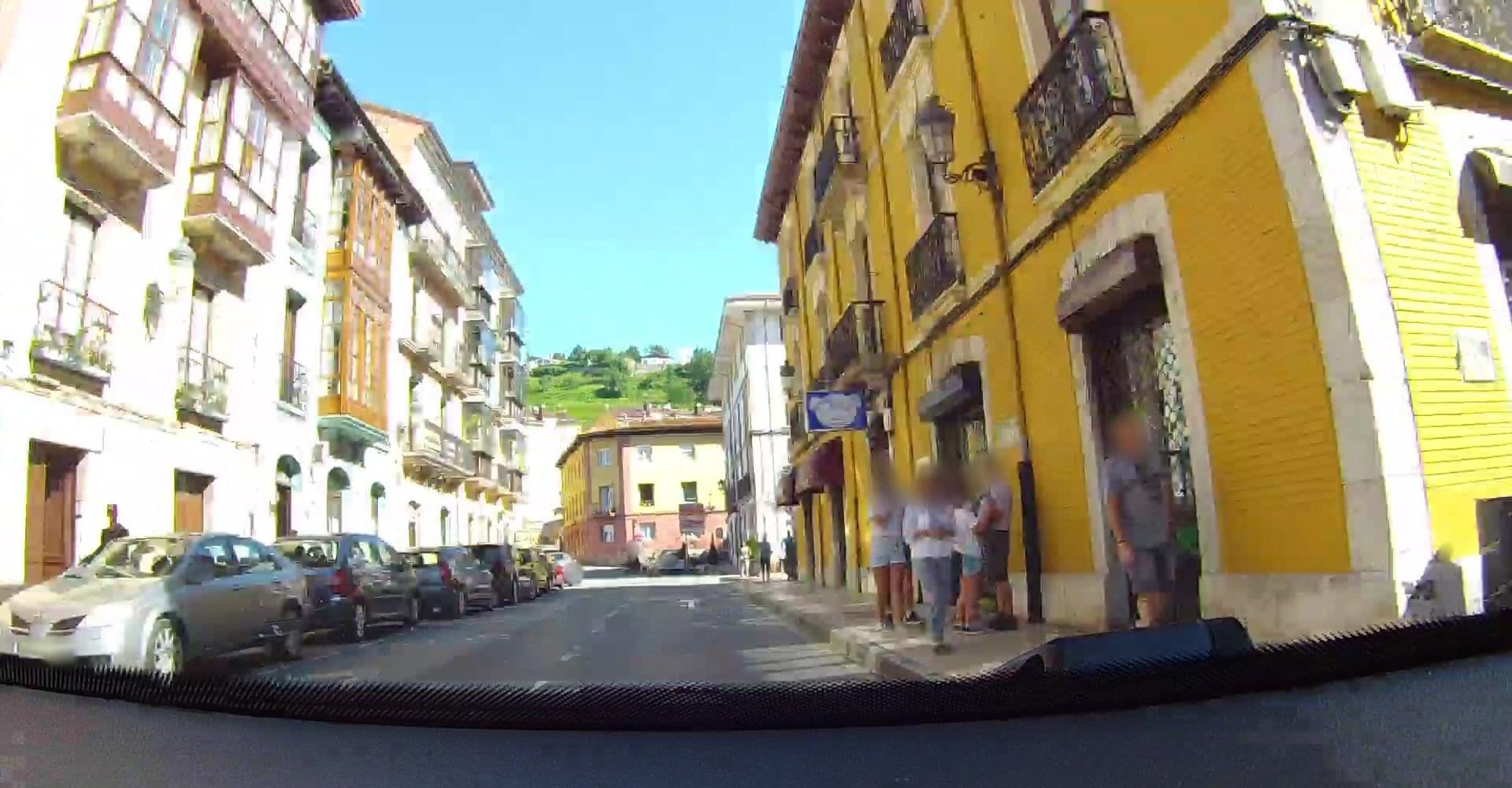 Street view near Hotel Covadonga, Ribadesella — © VincentVE (CC BY-SA · Mapillary)