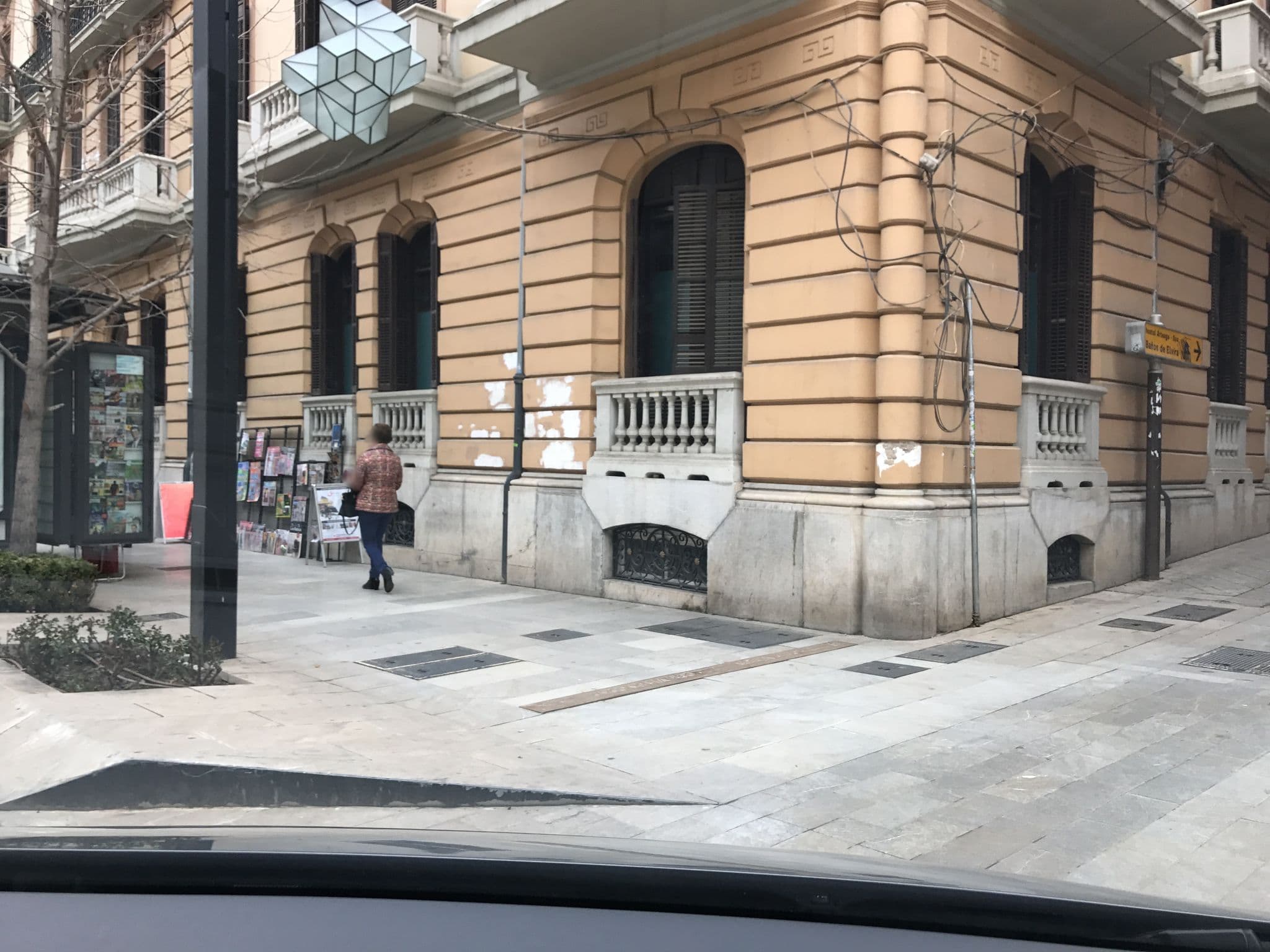Street view near Hostal Arteaga, Granada