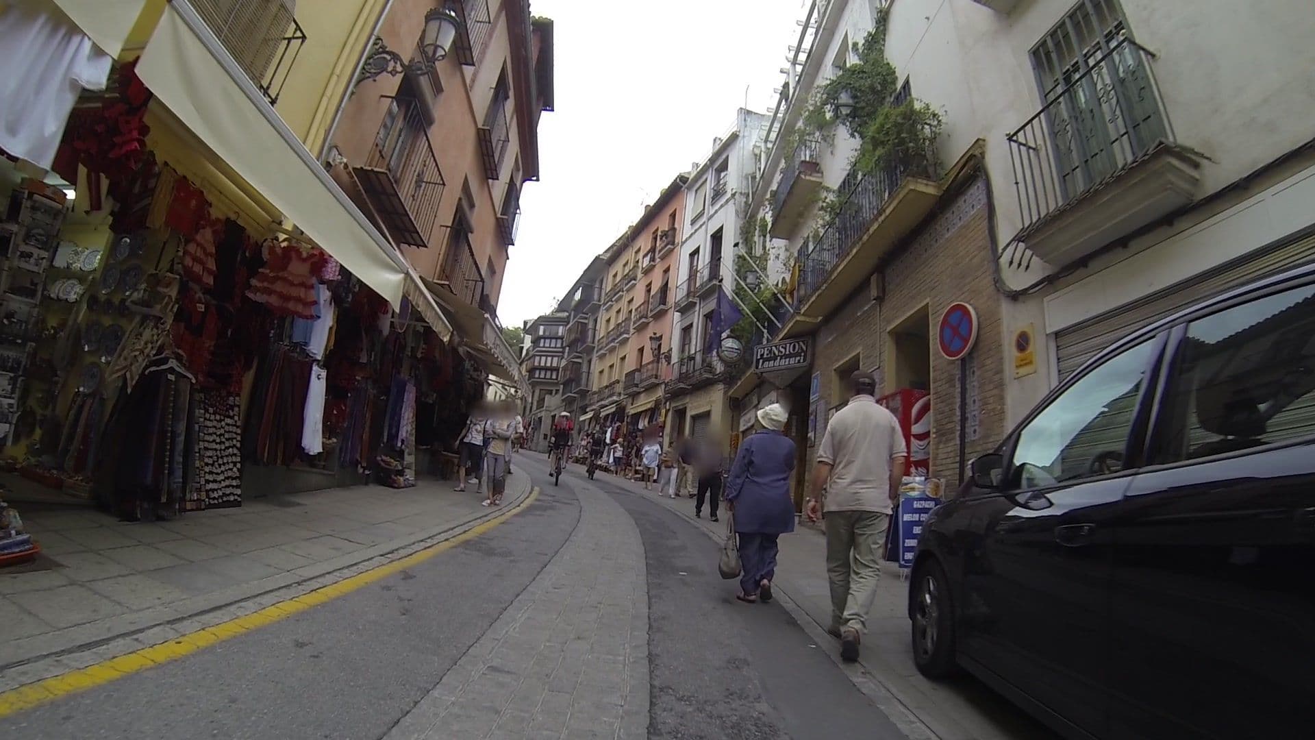 Street view near Pensión Navarro Ramos, Granada