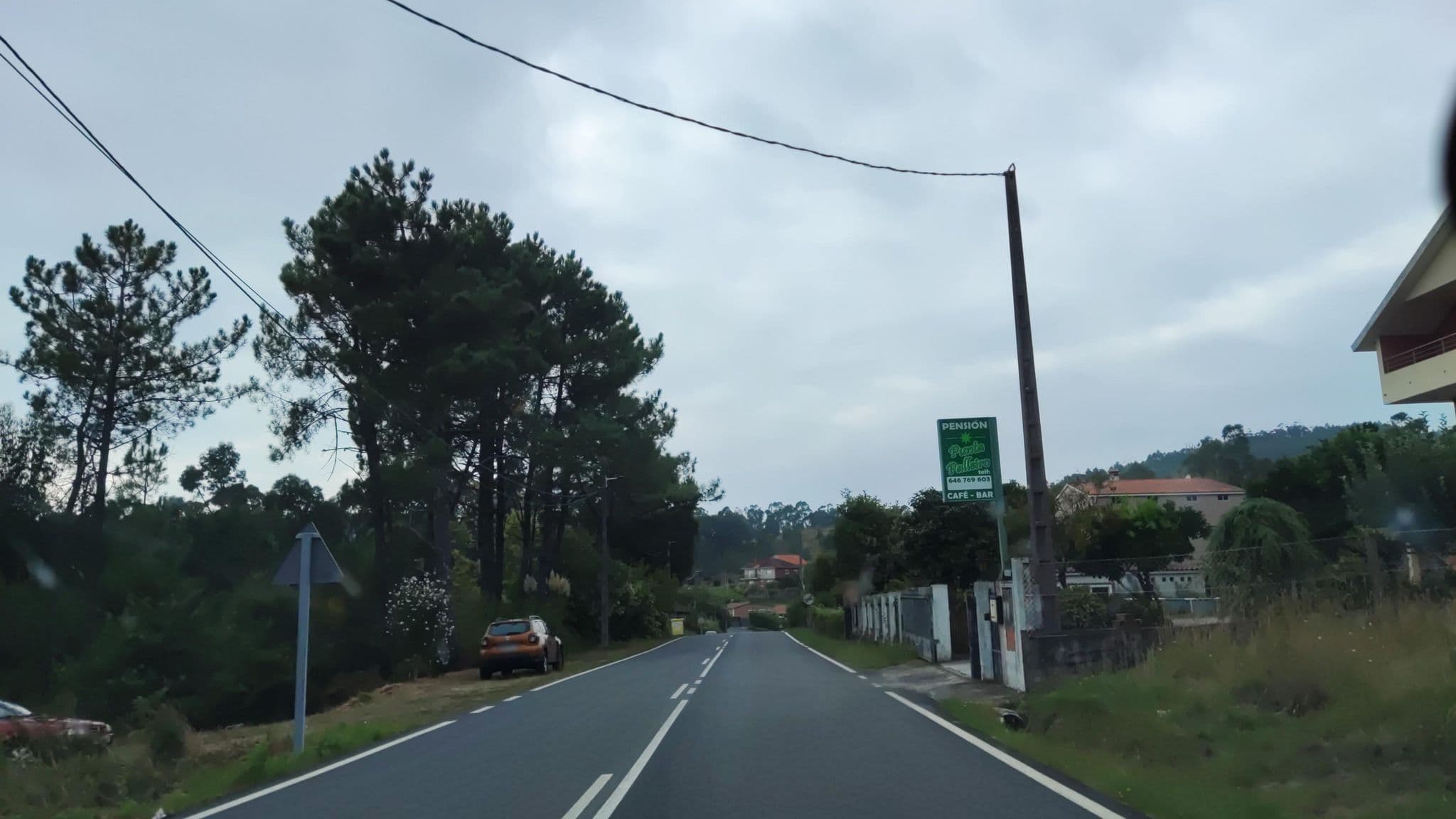 Street view near Pensión Palleiro, Catoira — © polkillas (CC BY-SA · Mapillary)