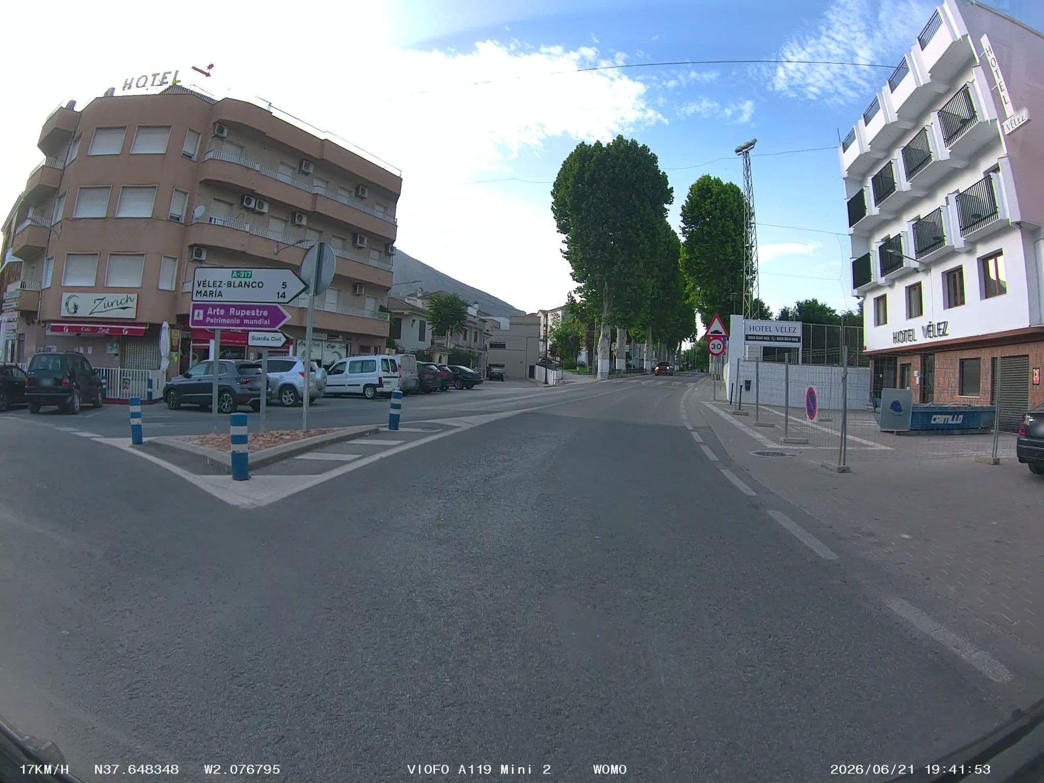 Street view near Hotel Lo + Natural, Velez Rubio — © soulcover (CC BY-SA · Mapillary)