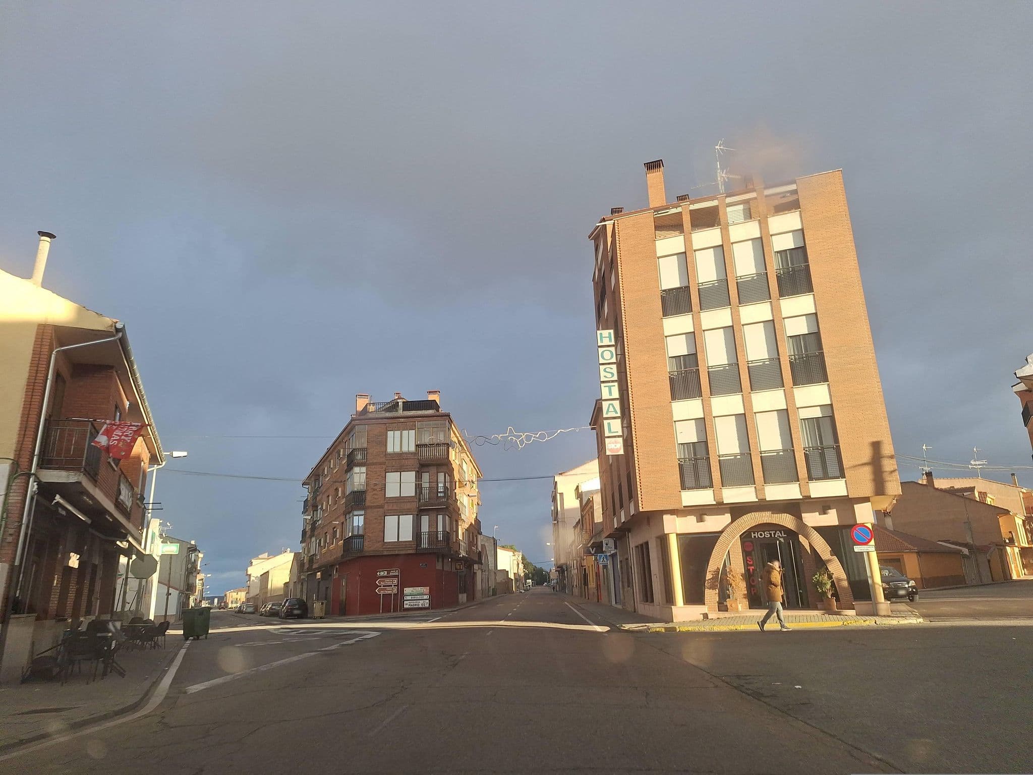 Street view near Hostal Stop, Cantalejo — © Albergarri788 (CC BY-SA · Mapillary)