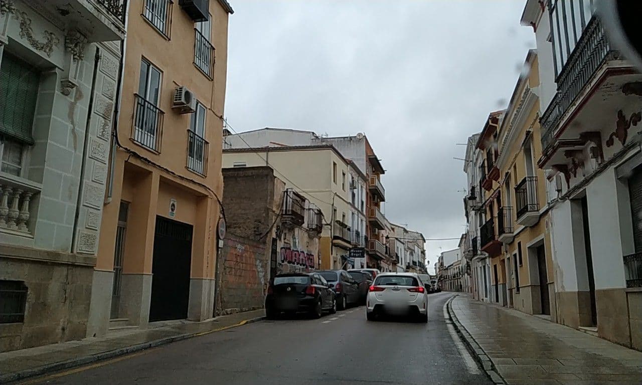 Street view near Alameda Palacete, Cáceres — © sanjorgepinho (CC BY-SA · Mapillary)