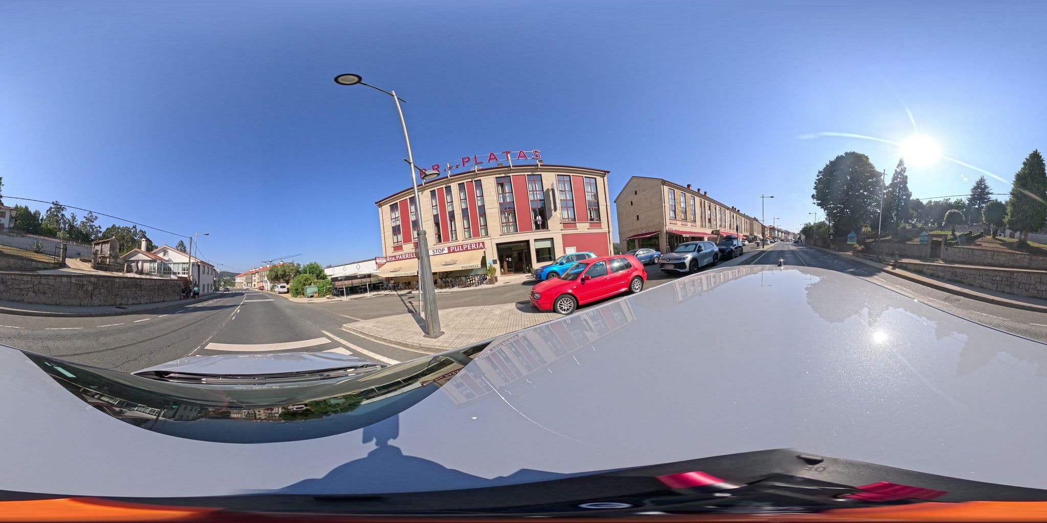 Street view near Pensión Residencial Platas, Touro — © yannakis (CC BY-SA · Mapillary)