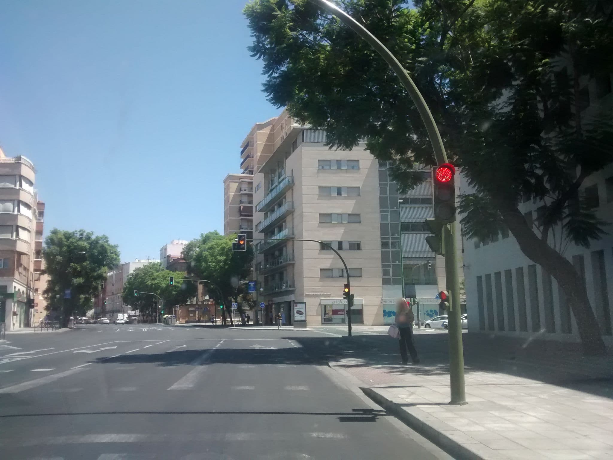 Street view near Ibis Styles, Sevilla