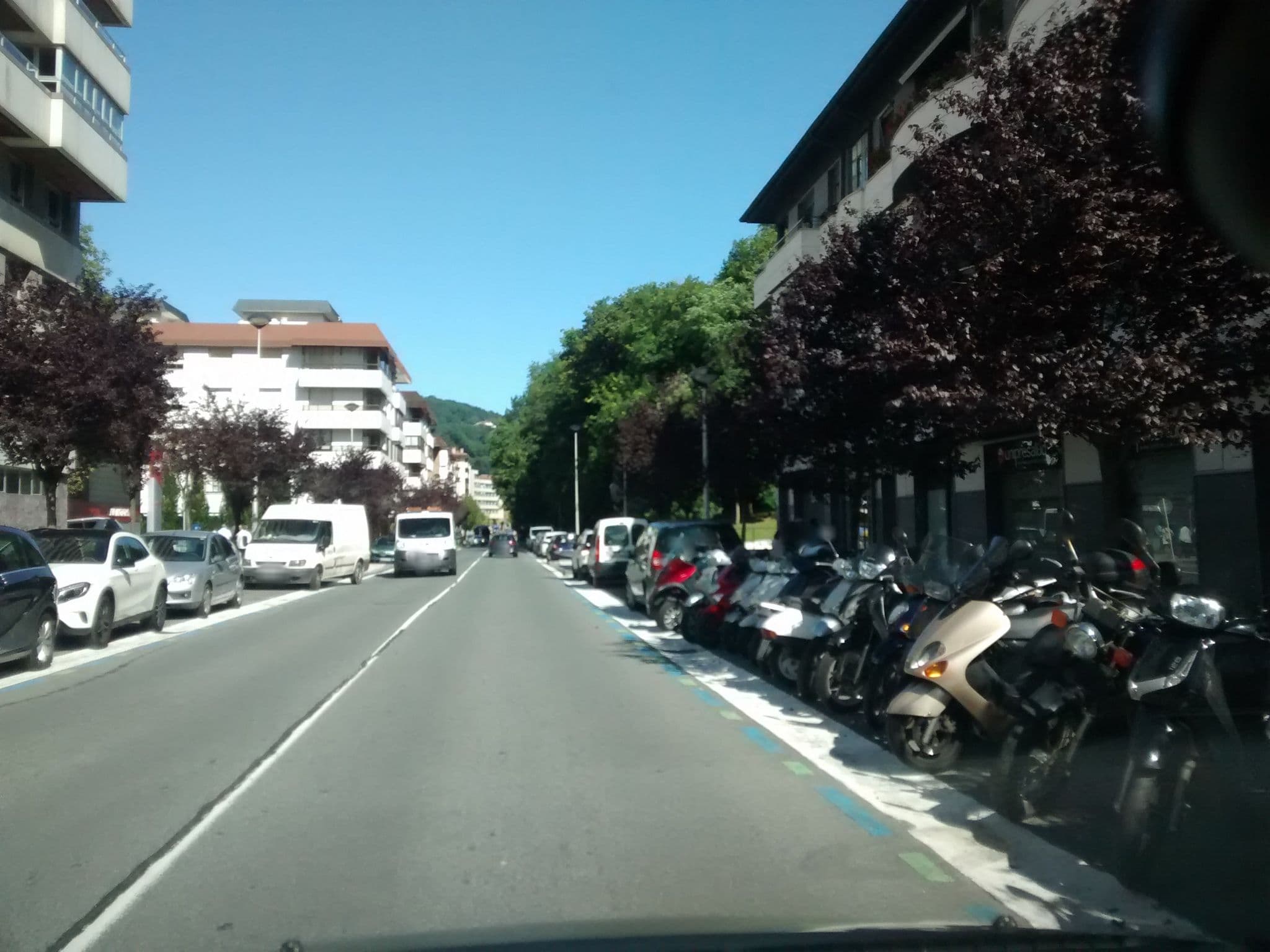 Street view near Hotel Distrito Oeste, Donostia / San Sebastián