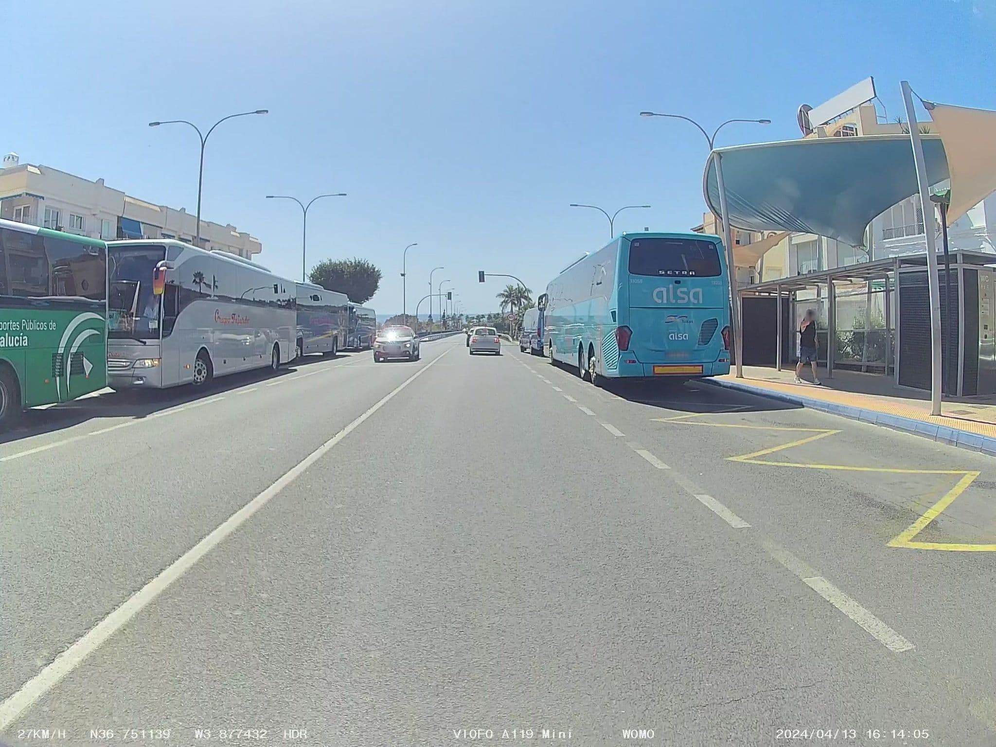 Street view near NerjaRooms, Nerja — © soulcover (CC BY-SA · Mapillary)