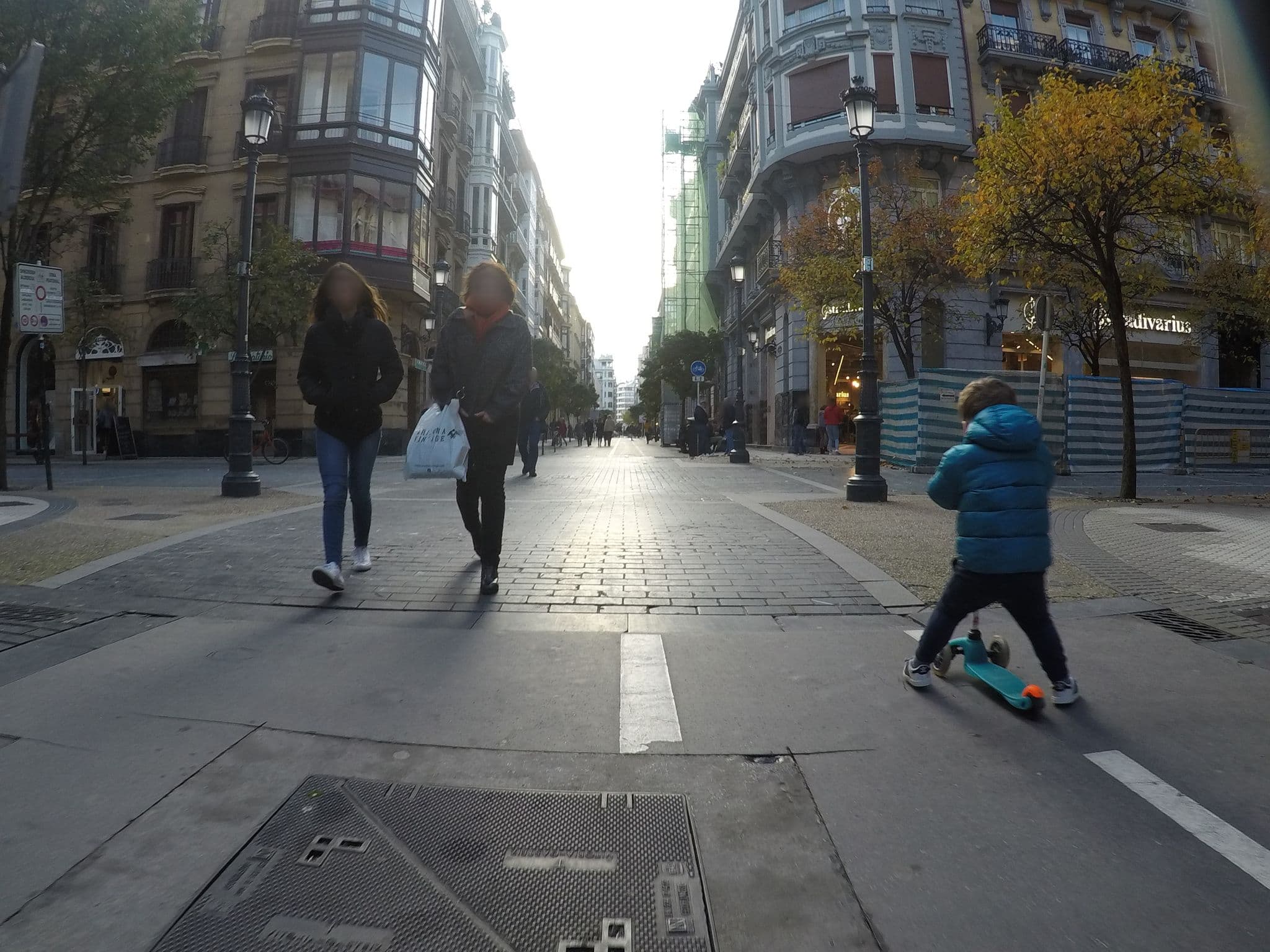 Street view near Casa Central, Donostia / San Sebastián