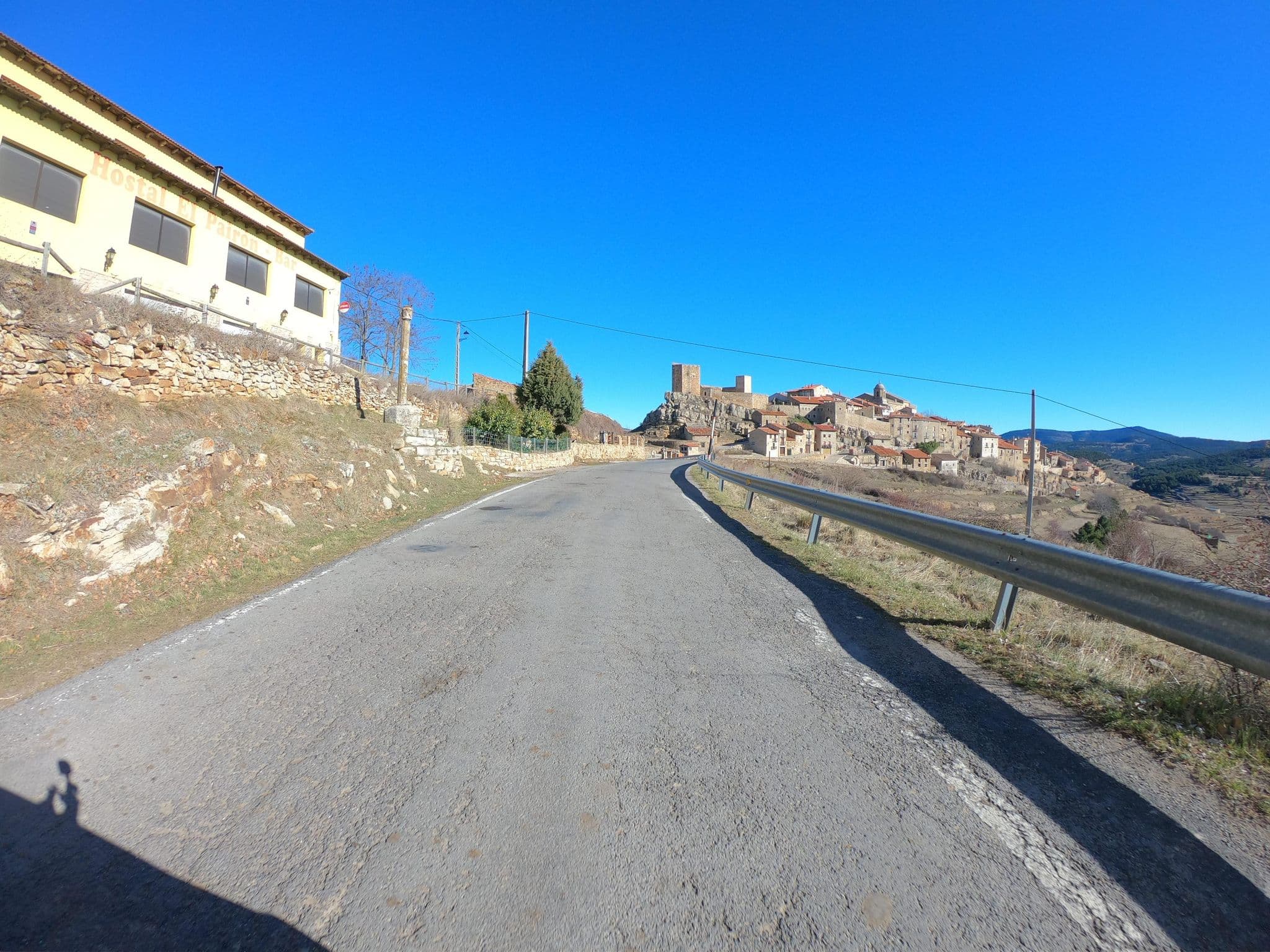 Street view near Hostal El Pairón, Lucena del Cid — © joostjakob (CC BY-SA · Mapillary)