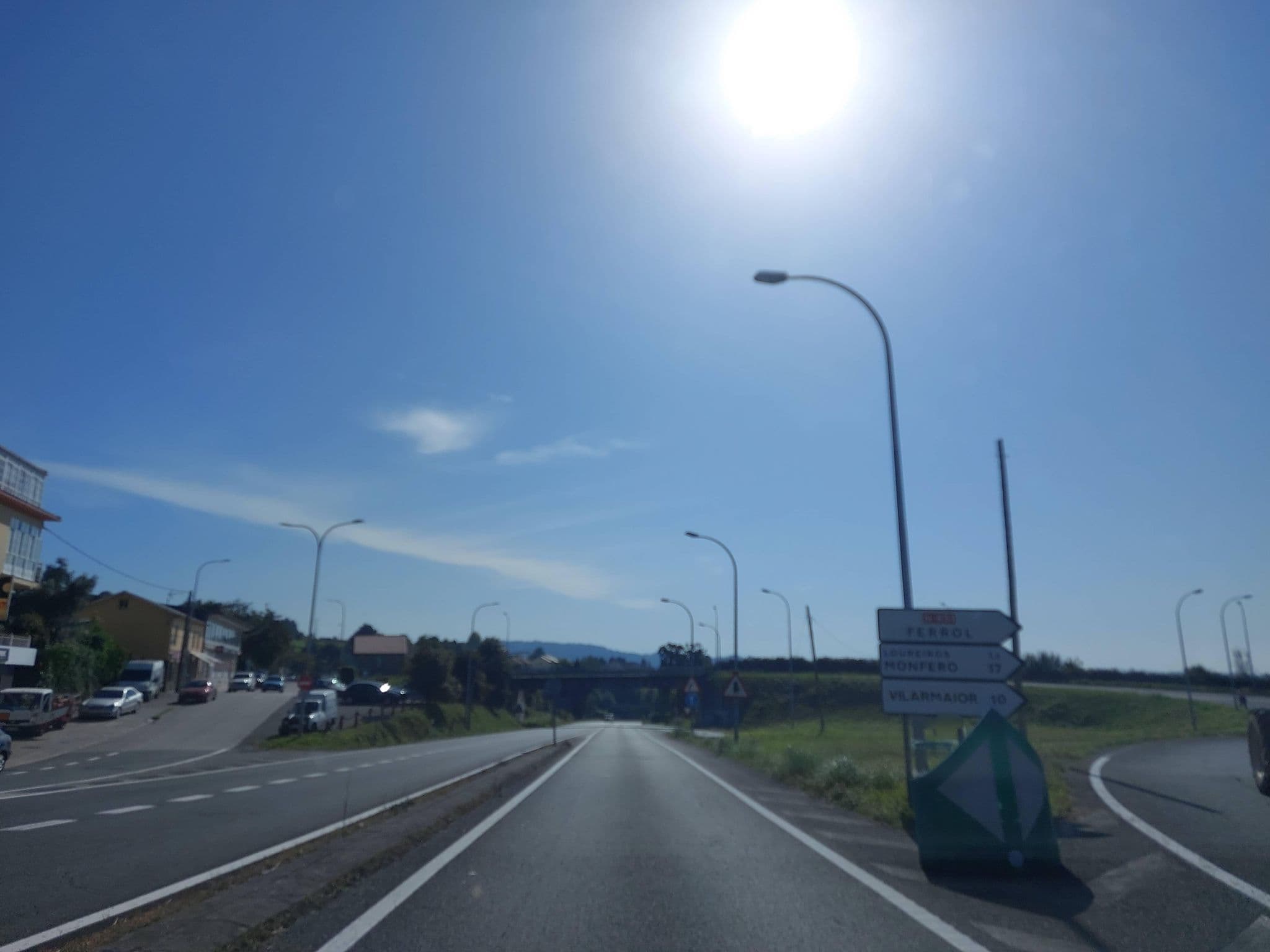 Street view near Hostal o Cruceiro, Miño — © 5rmft (CC BY-SA · Mapillary)