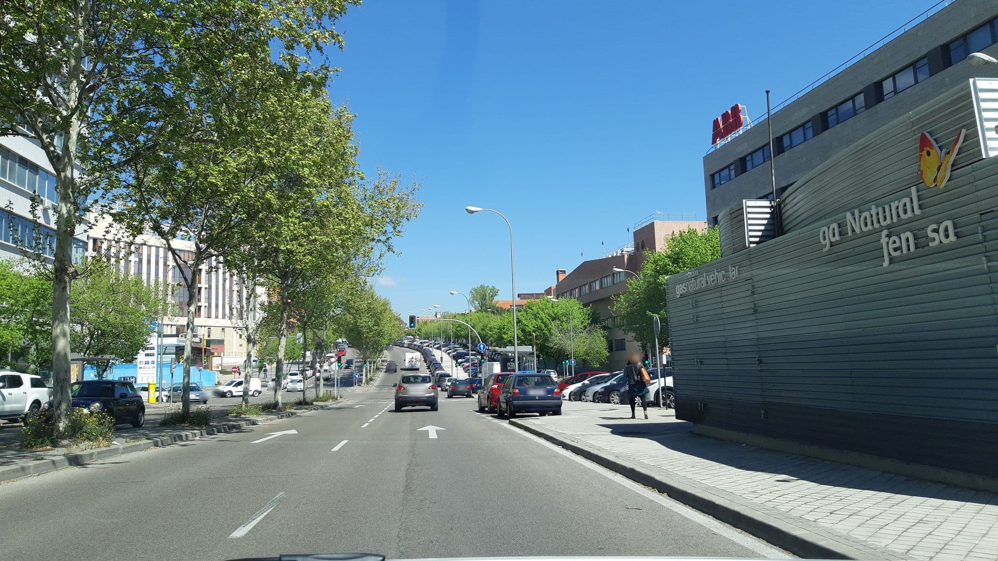 Street view near Hotel DWO Colours, Simancas — © pequetransistor (CC BY-SA · Mapillary)
