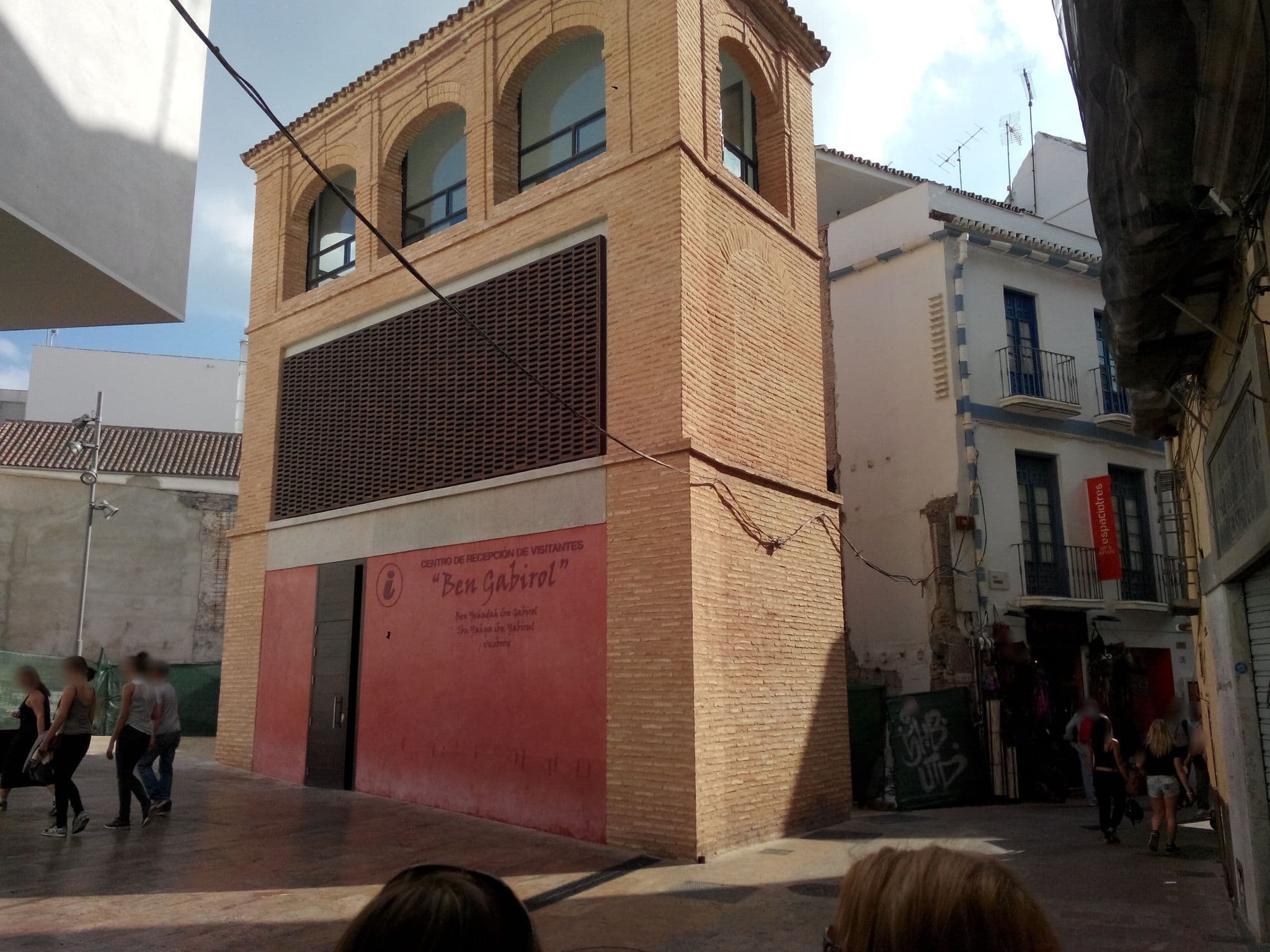 Street view near Palacio Solecio, Málaga