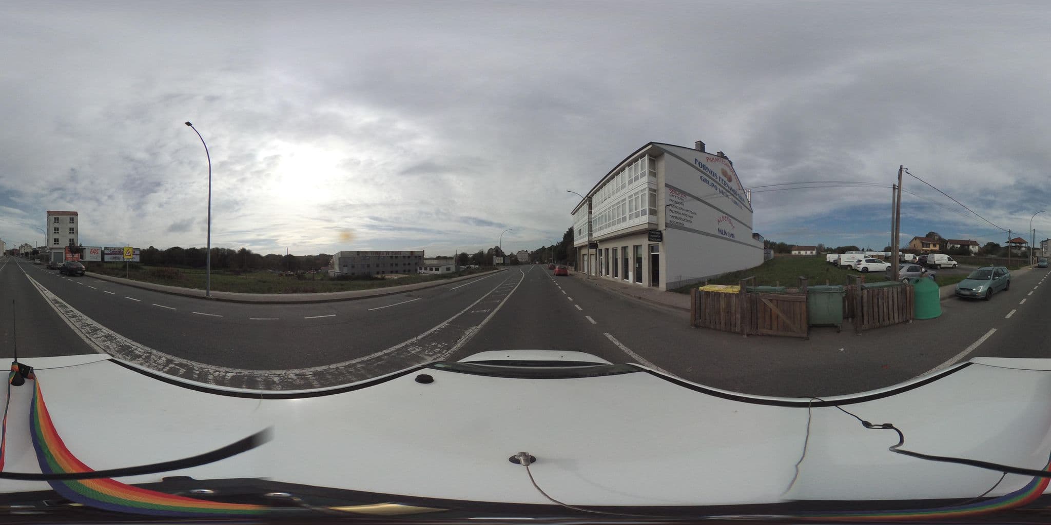 Street view near Albergue Valín Lama, Monterroso — © AdgobaAlvac (CC BY-SA · Mapillary)