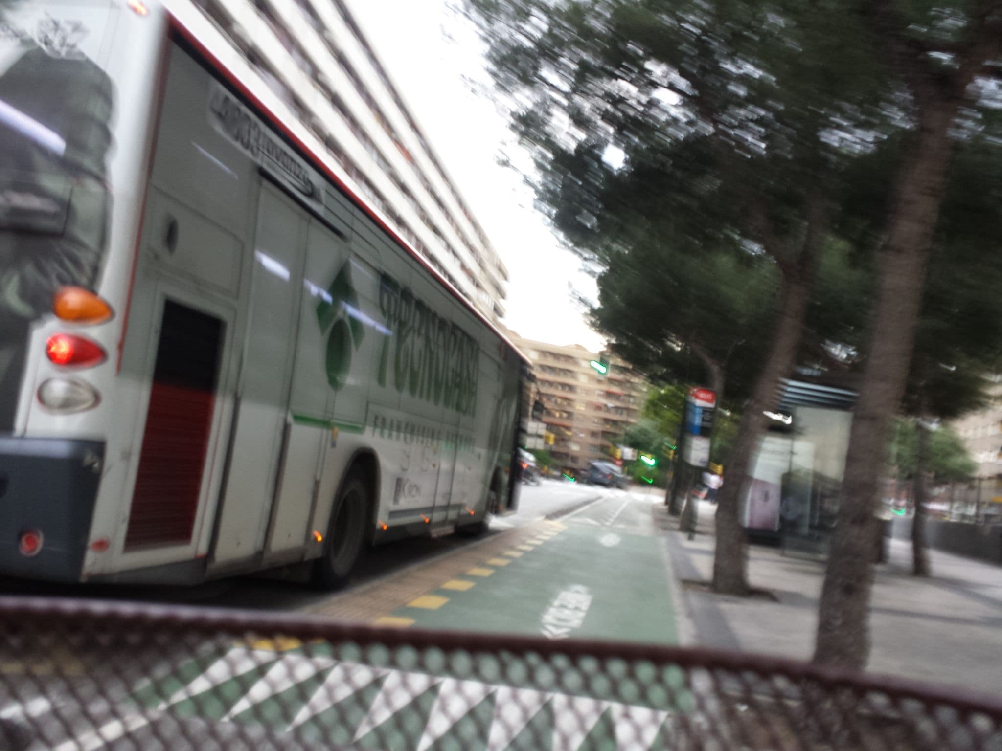 Street view near Hotel Cesaraugusta, Delicias — © robot8a (CC BY-SA · Mapillary)