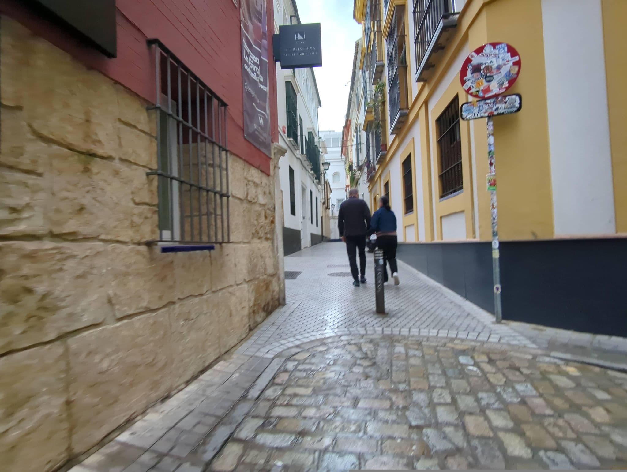 Street view near Eurostars, Sevilla