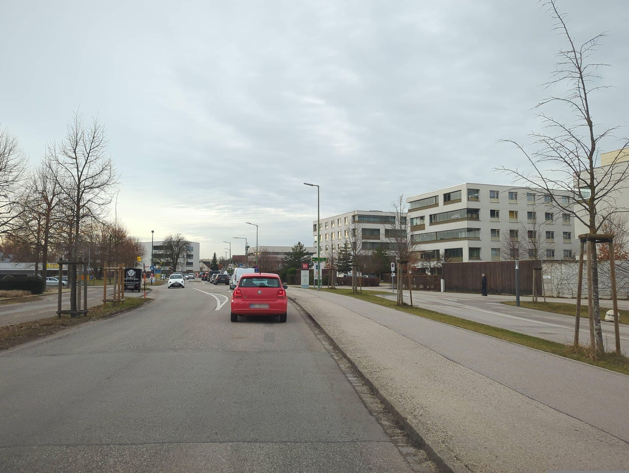 Street view near ibis Wels, Bernardin — © djpixel (CC BY-SA · Mapillary)