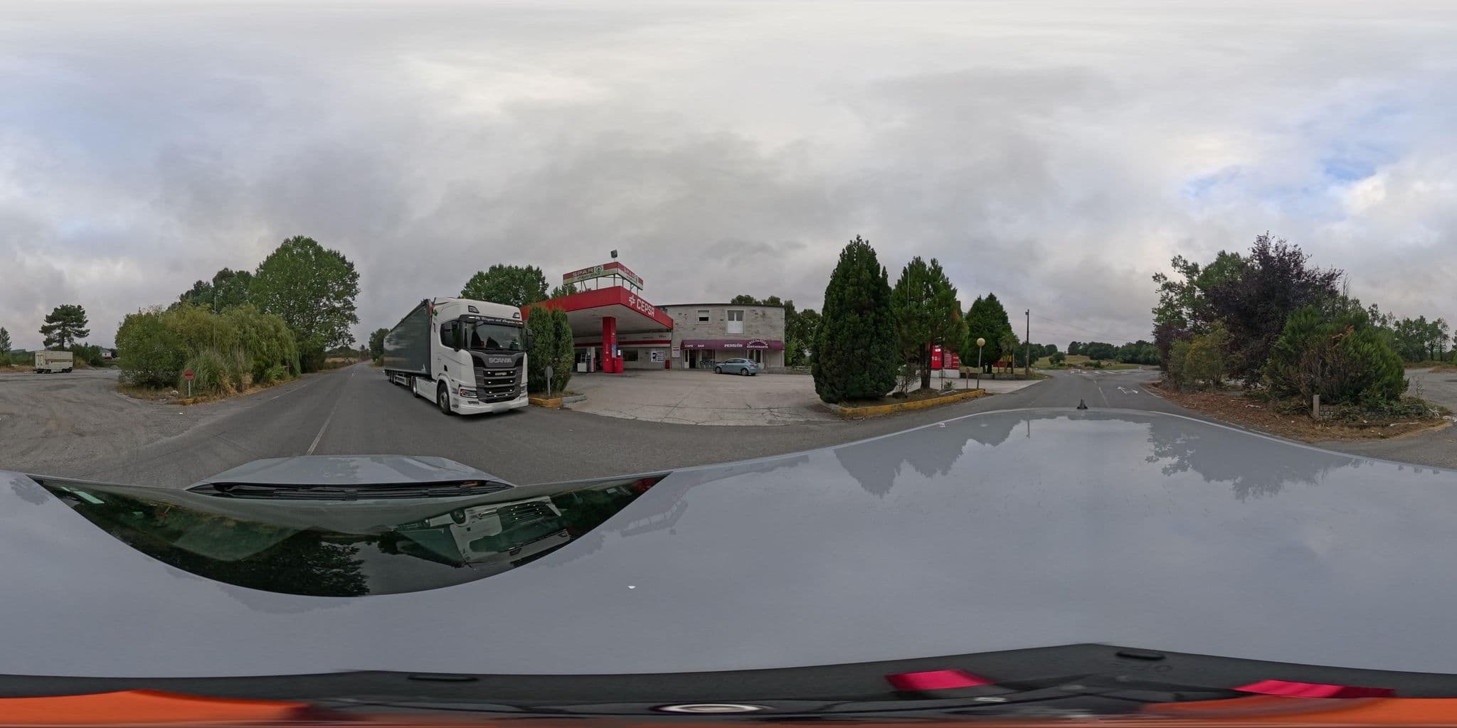 Street view near Pension Cruz da Veiga, Ourol — © yannakis (CC BY-SA · Mapillary)