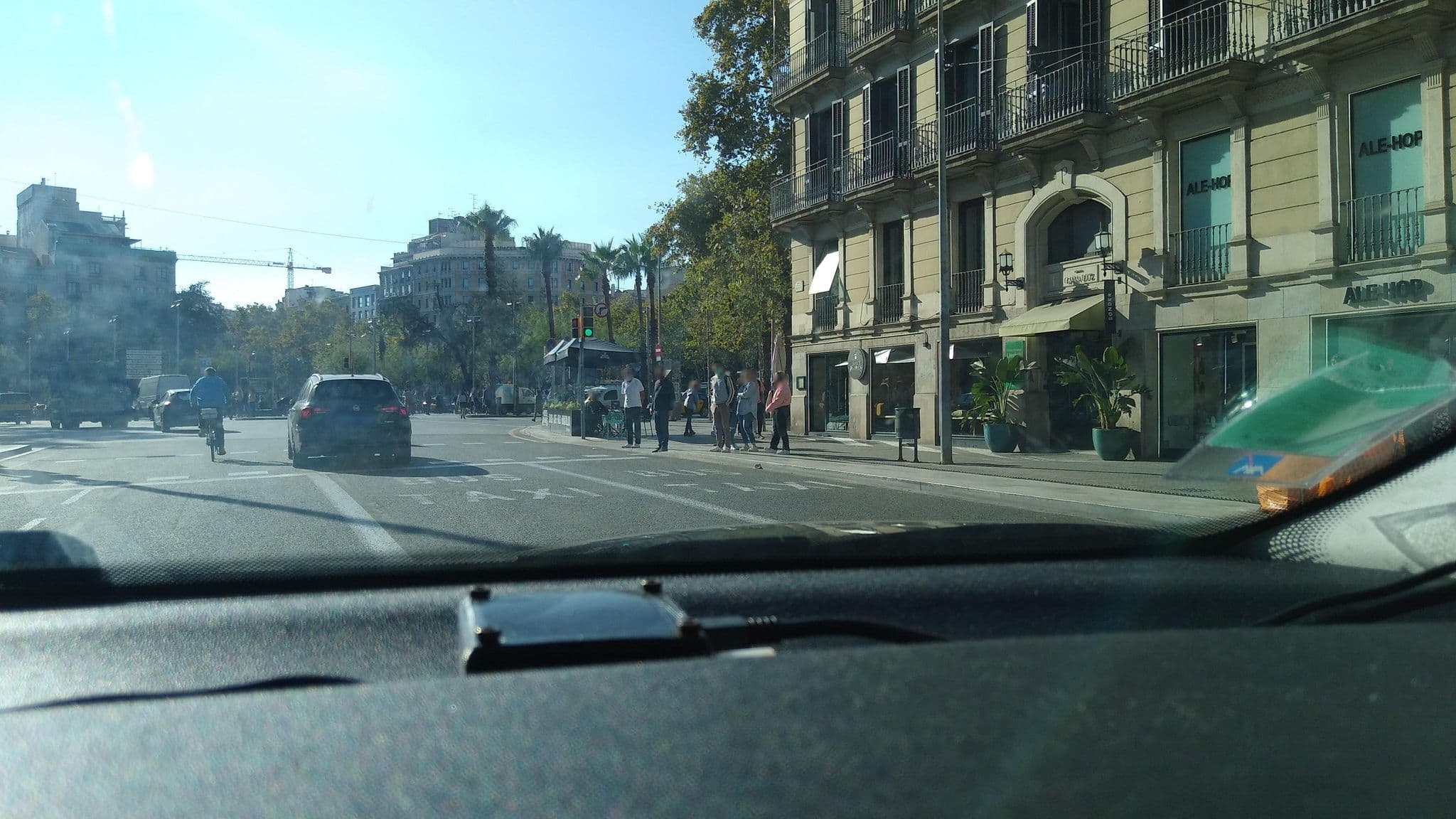 Street view near chic&basic Lemon Hotel, Eixample — © rhum (CC BY-SA · Mapillary)