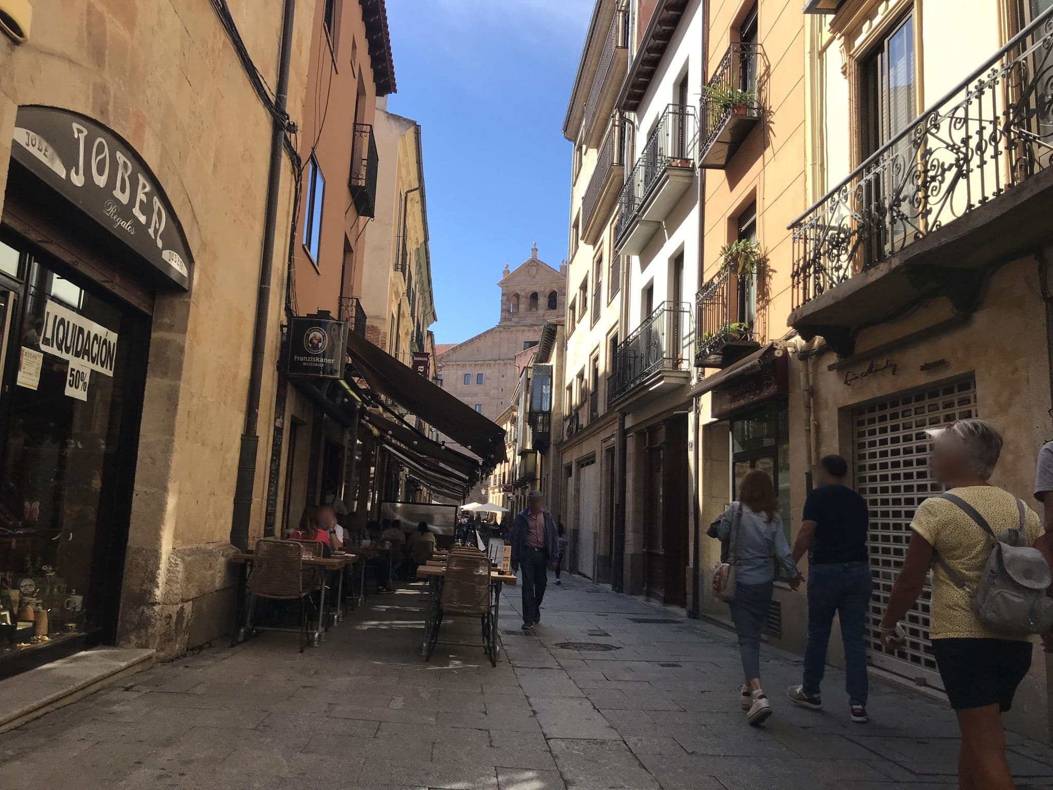 Street view near Apartamentos Celestina, Santa Marta de Tormes — © miguel_andrade (CC BY-SA · Mapillary)