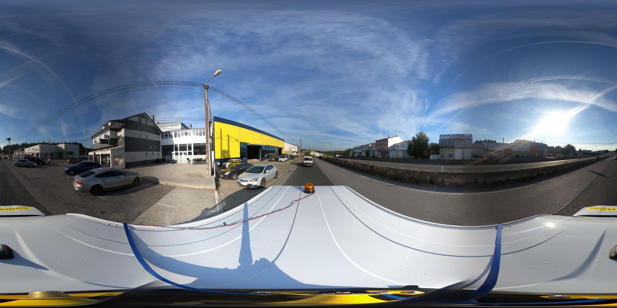 Street view near Pensión González, Outeiro de Rei — © AdgobaAlvac (CC BY-SA · Mapillary)