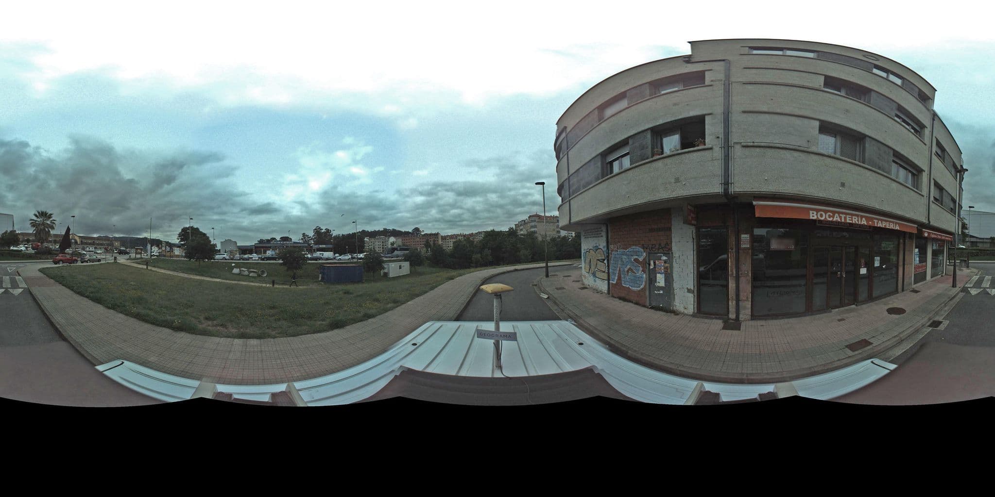 Street view near GBC Hostel, Pontevedra — © sgonzalezd (CC BY-SA · Mapillary)