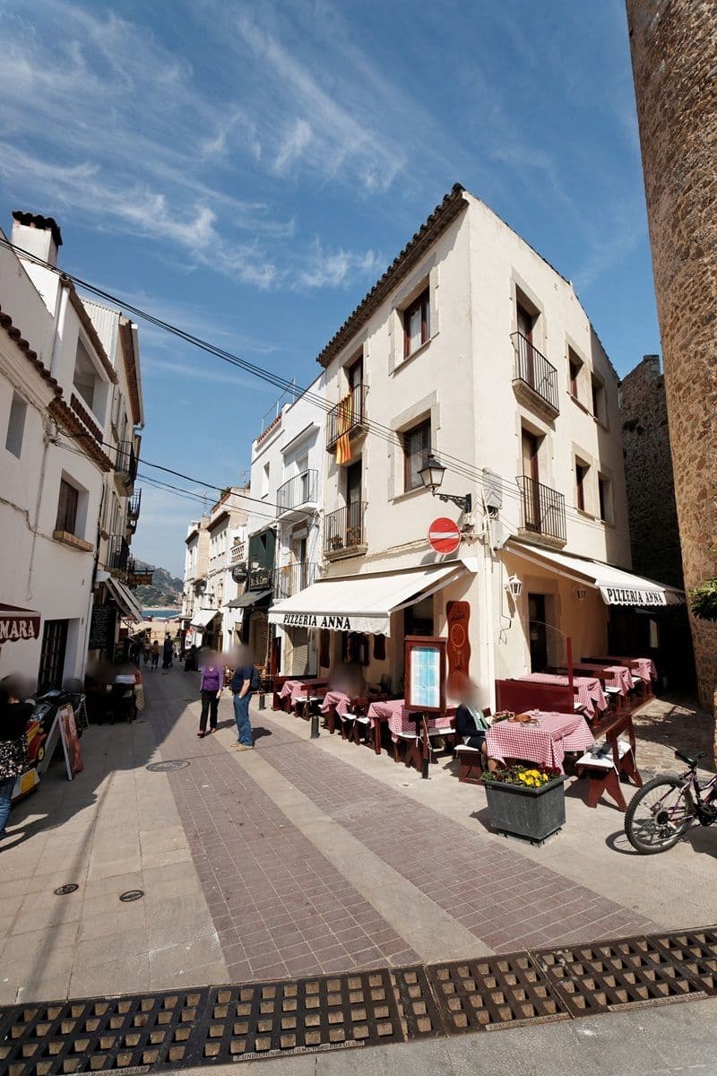 Street view near Pensió Portal 17 Can Tort, Tossa de Mar — © txllxt (CC BY-SA · Mapillary)